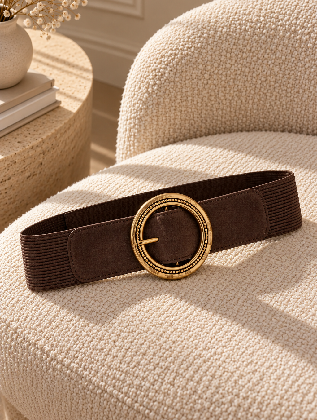 Ceinture chocolat - MARGOT