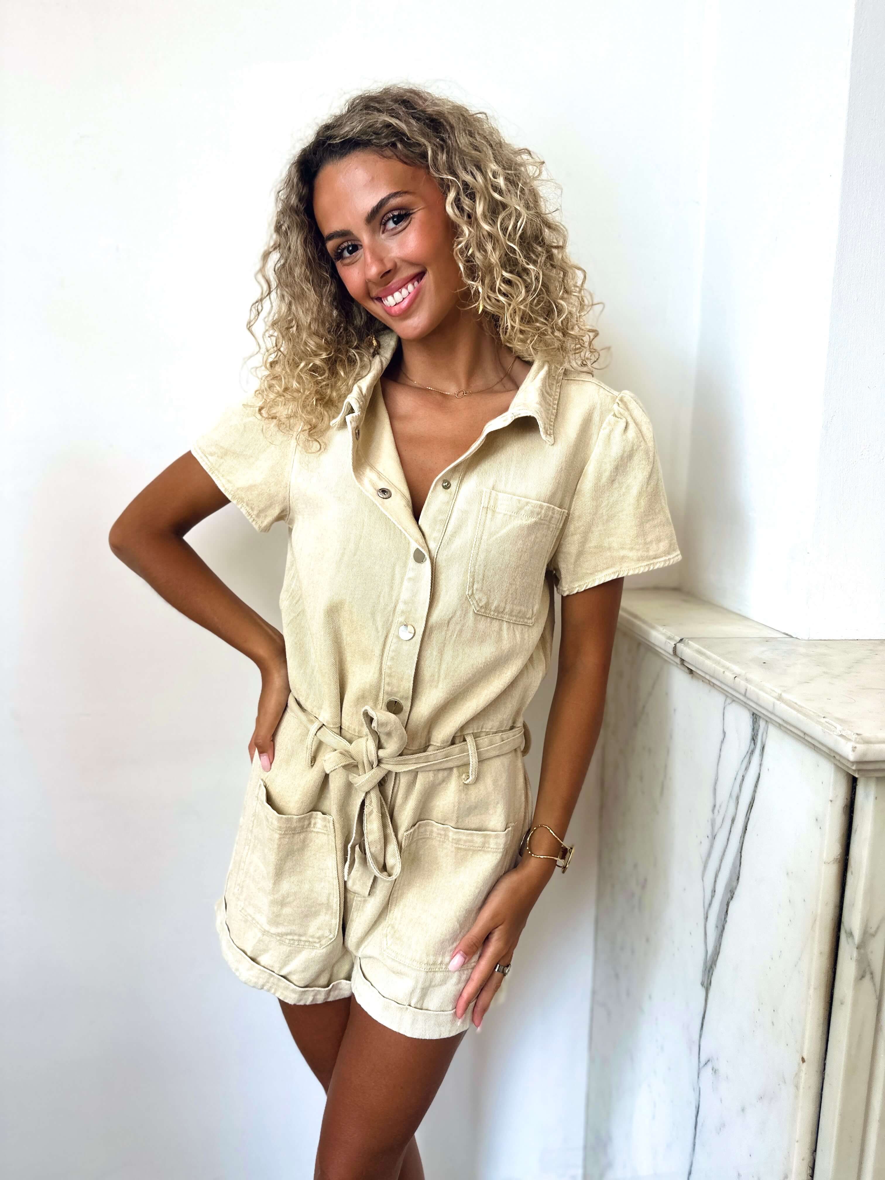 Combishort beige - BELLA
