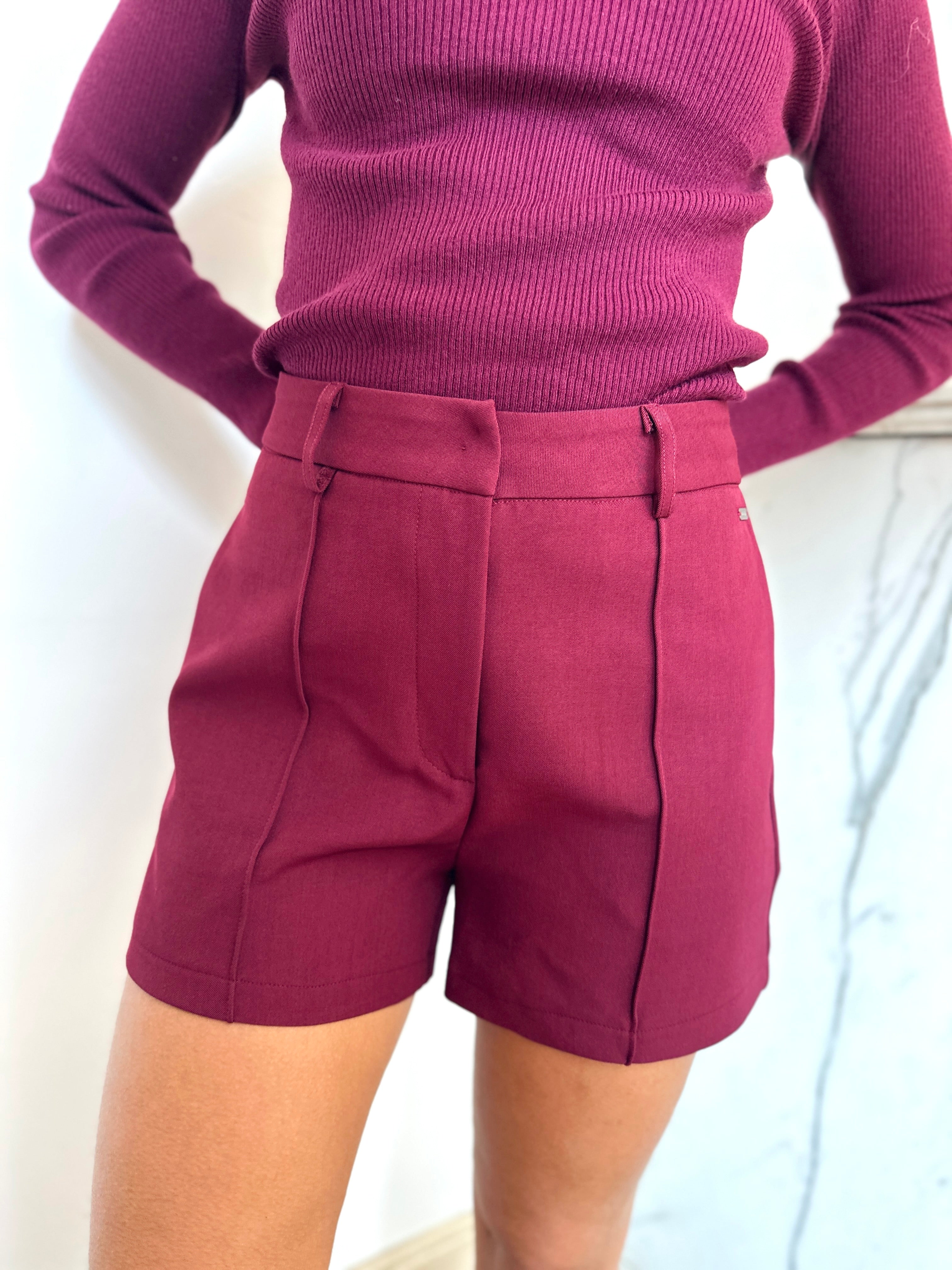 Short bordeaux - TINA