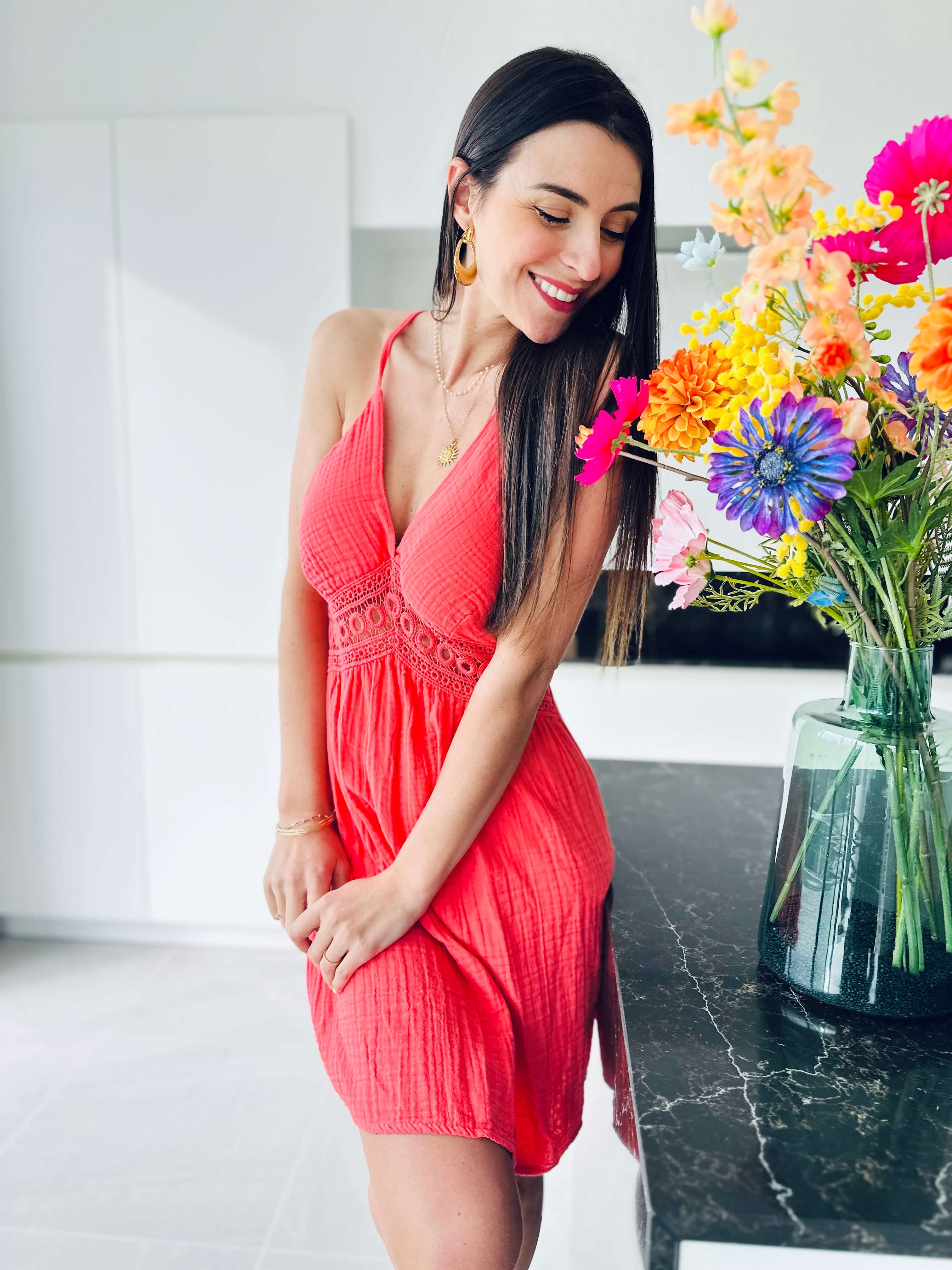 Robe corail - EVA