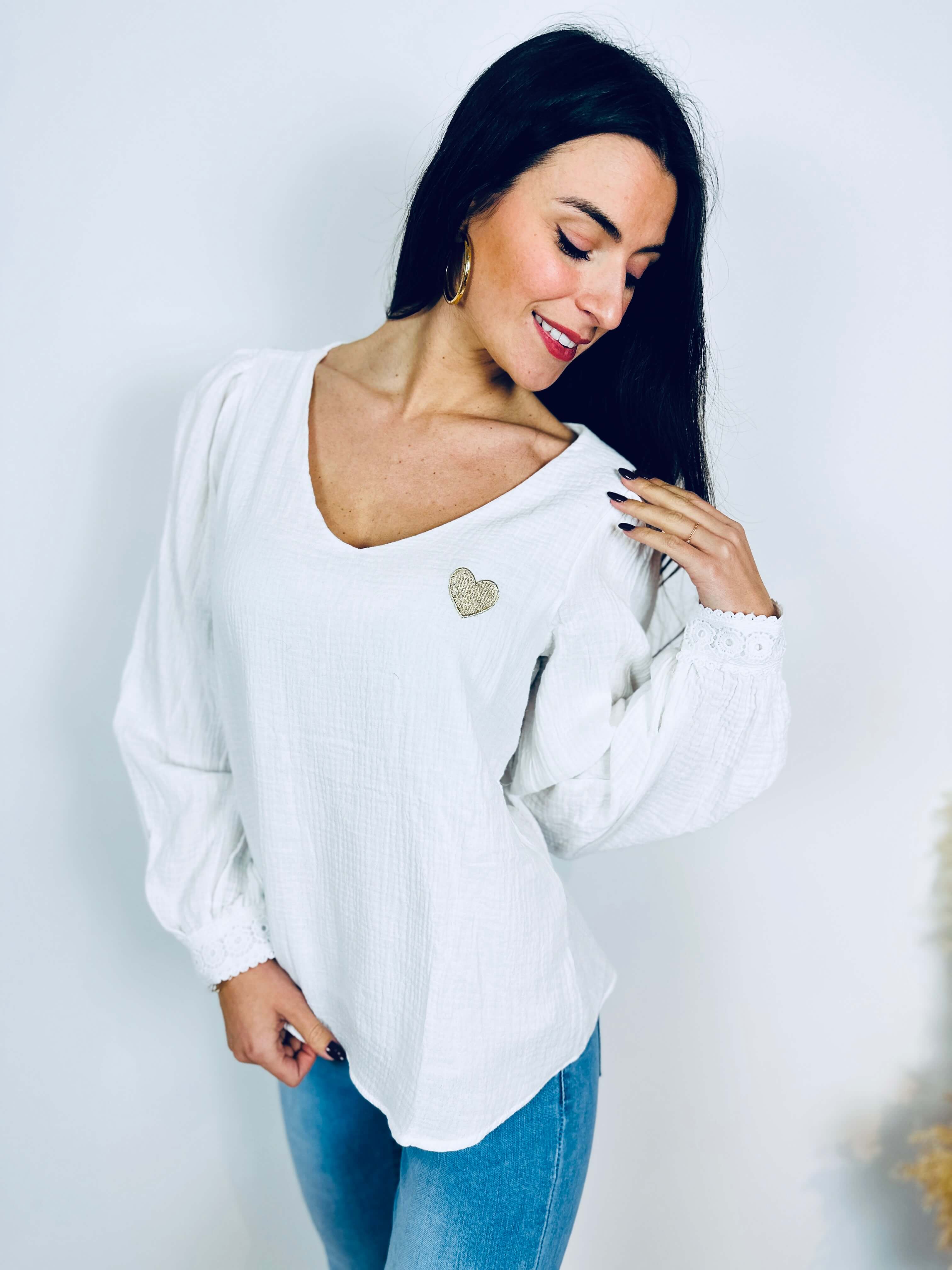 Blouse blanche - PAOLA