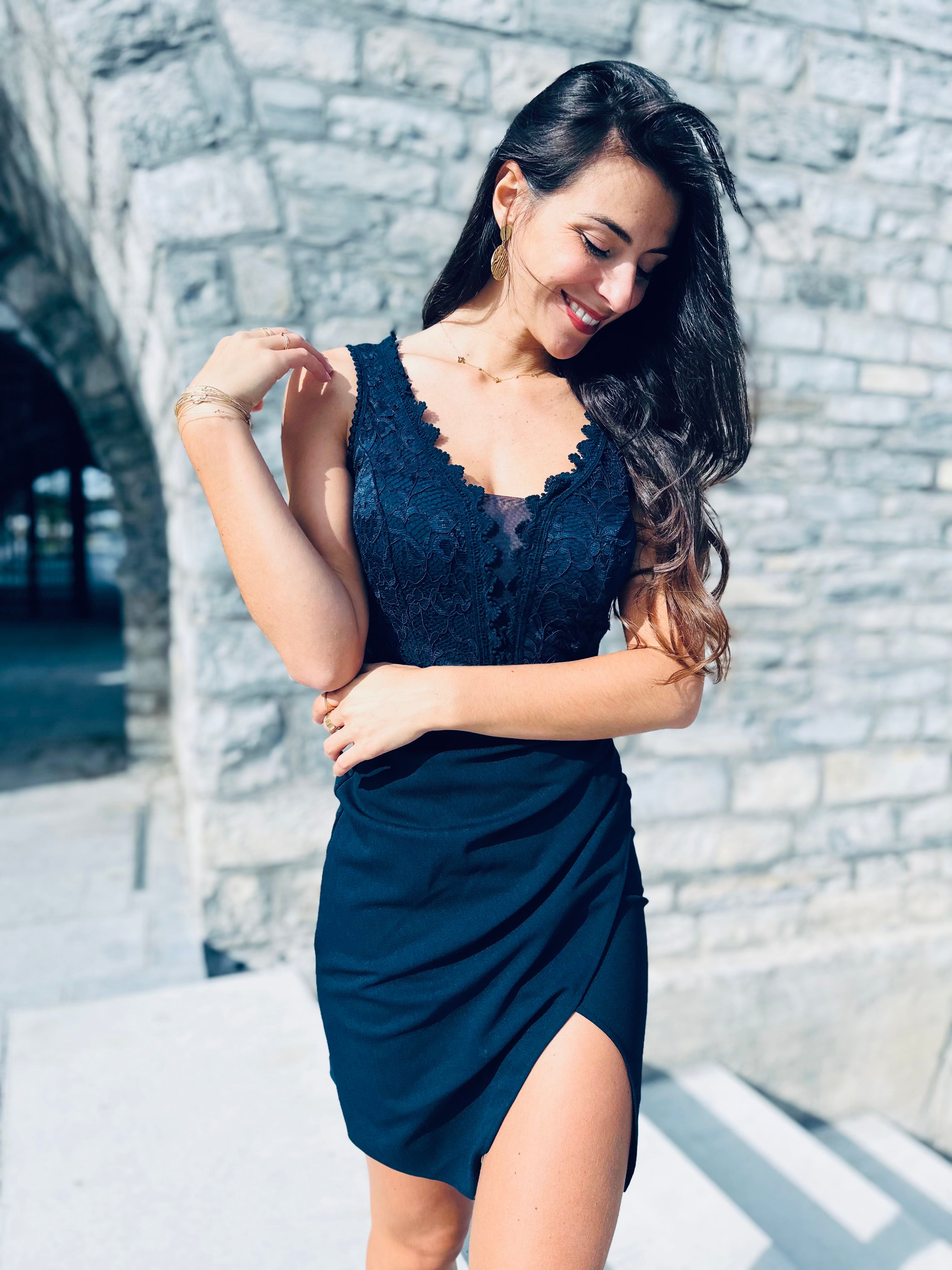 Robe bleu - VICTORIA