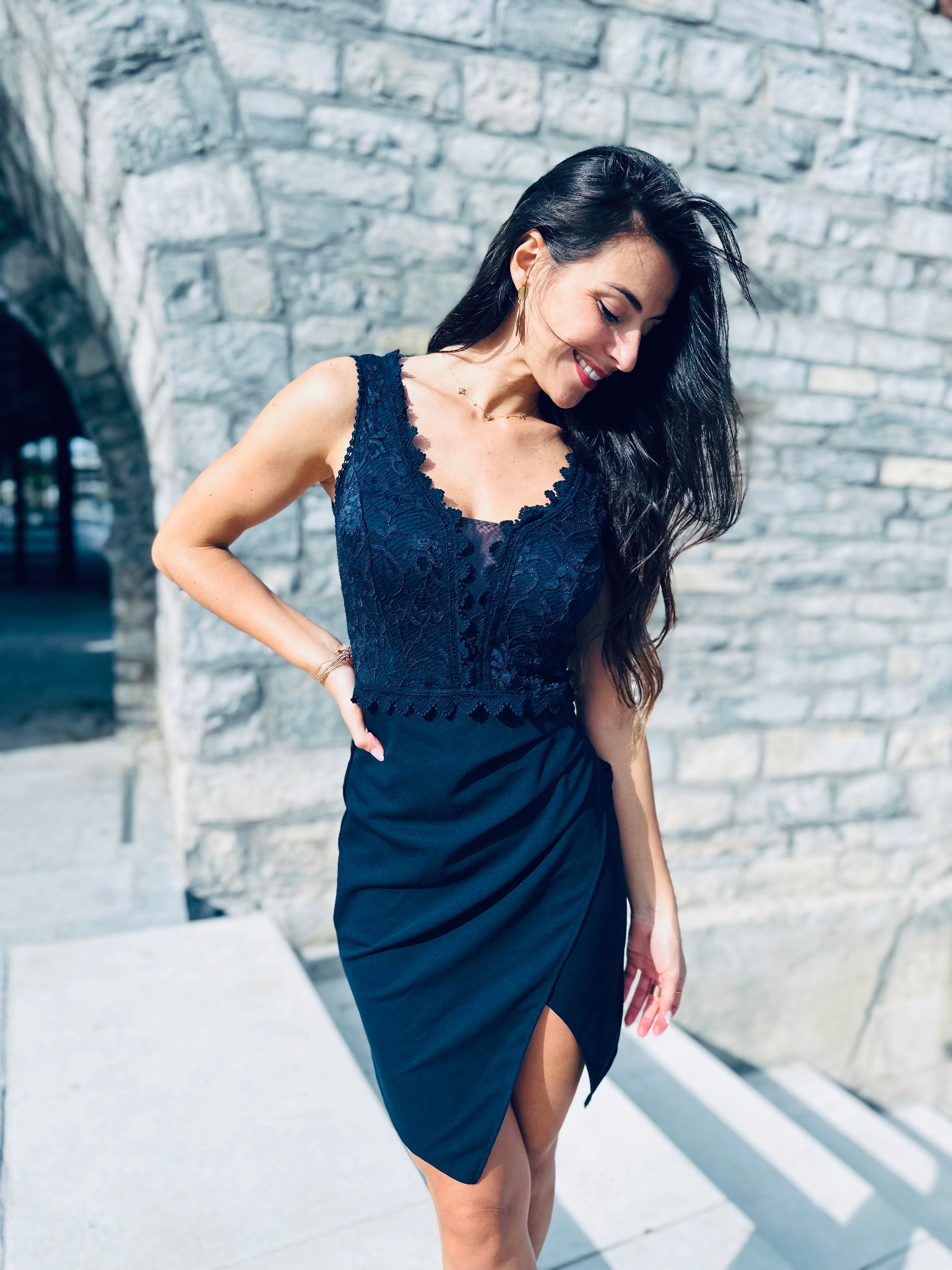 Robe bleu - VICTORIA