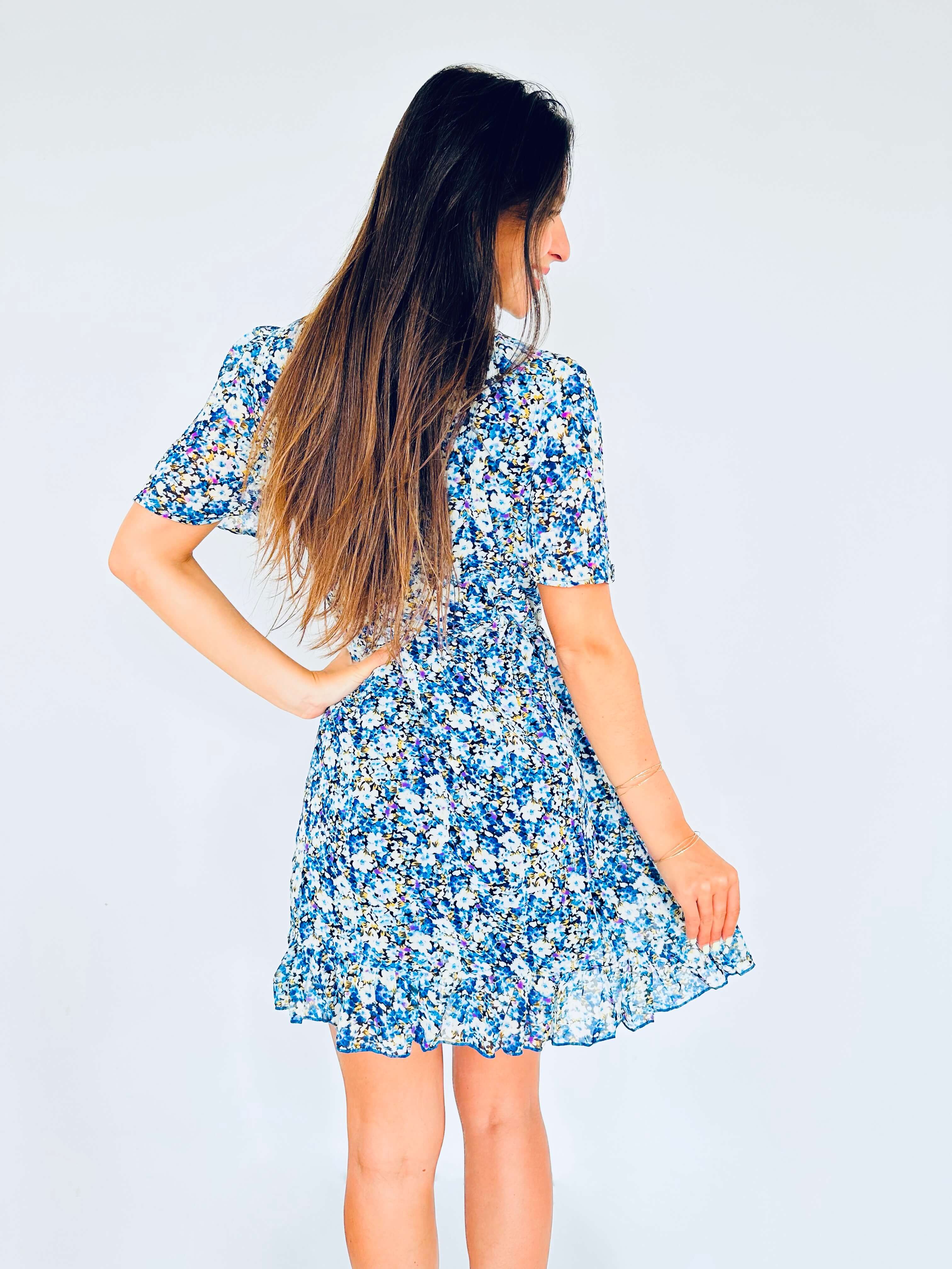 Robe bleu - CAMILLE