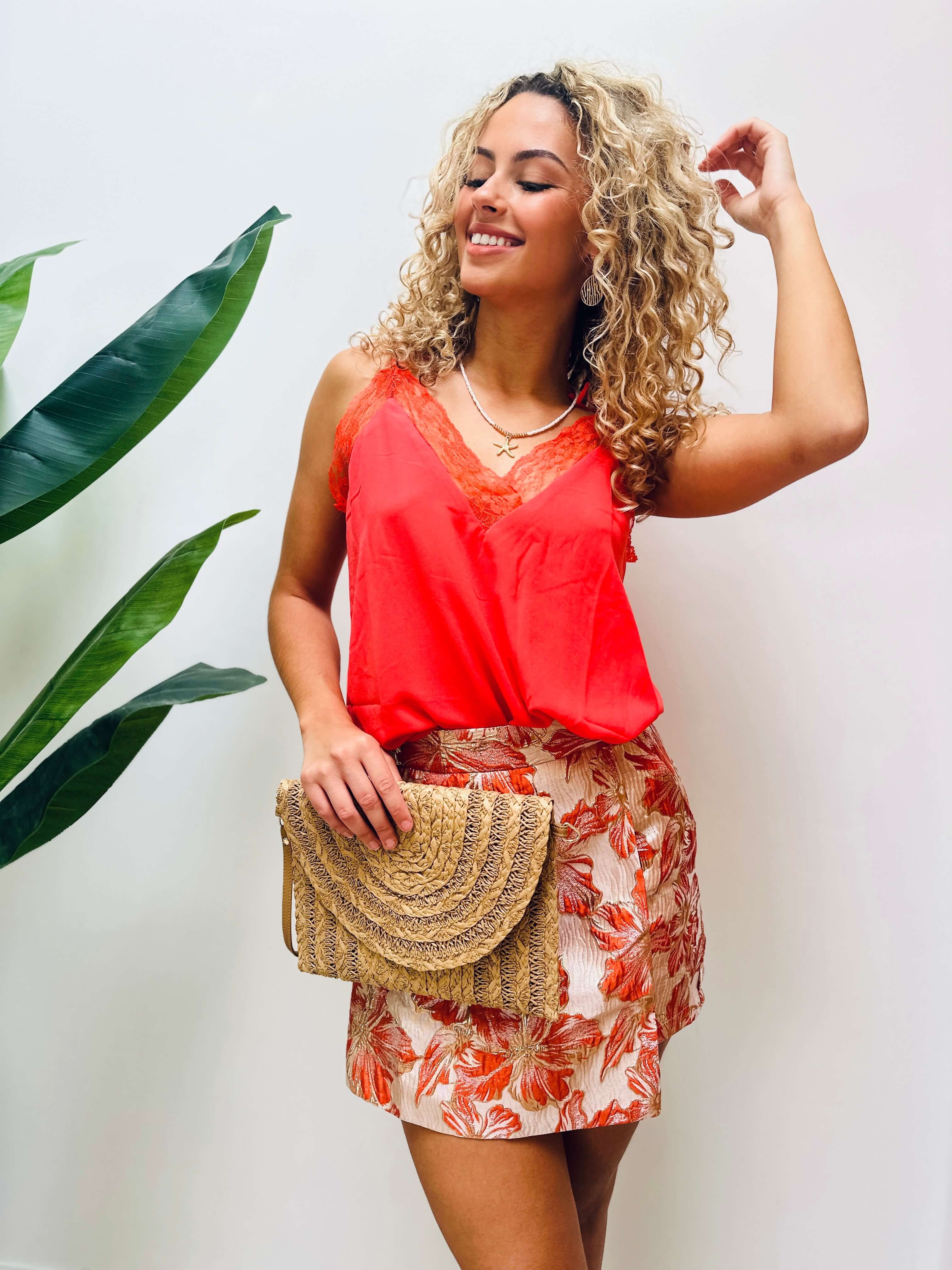 Top corail - EMMY