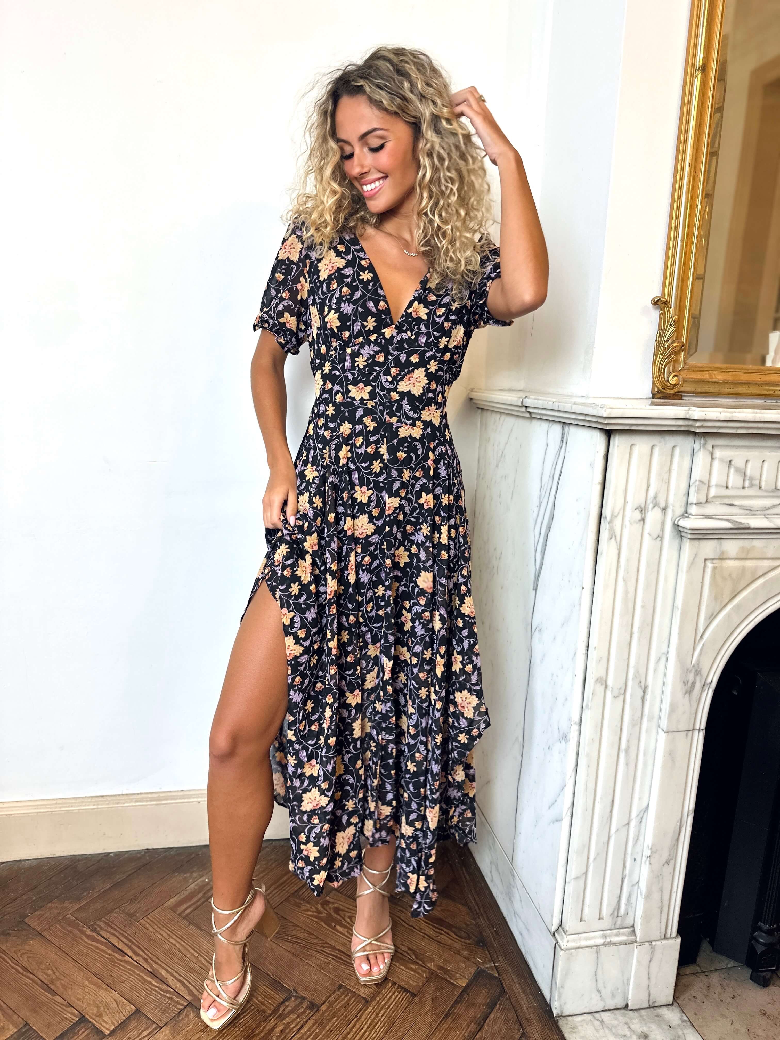 Robe longue - FLORAL