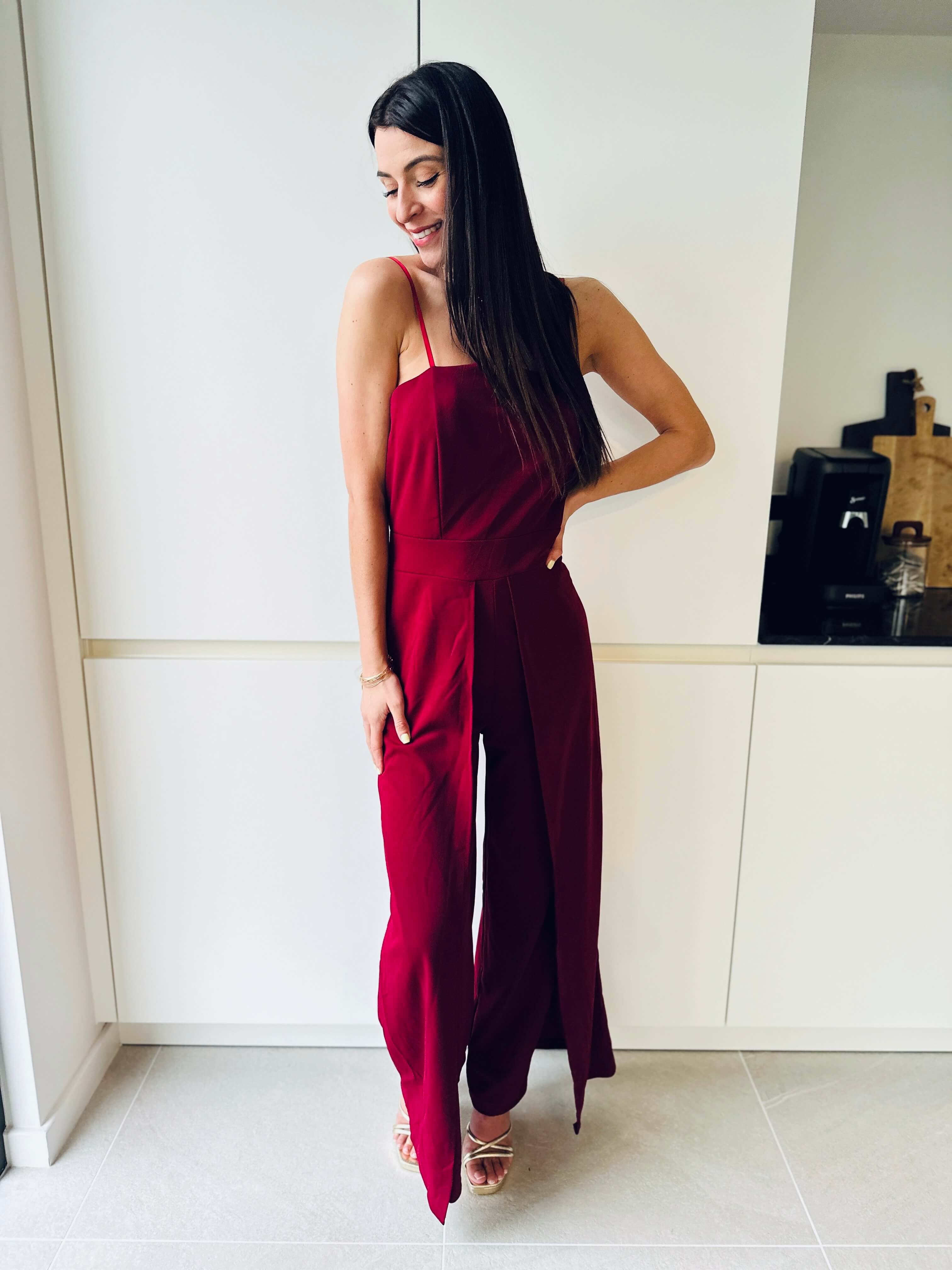 Combinaison bordeaux - AVA