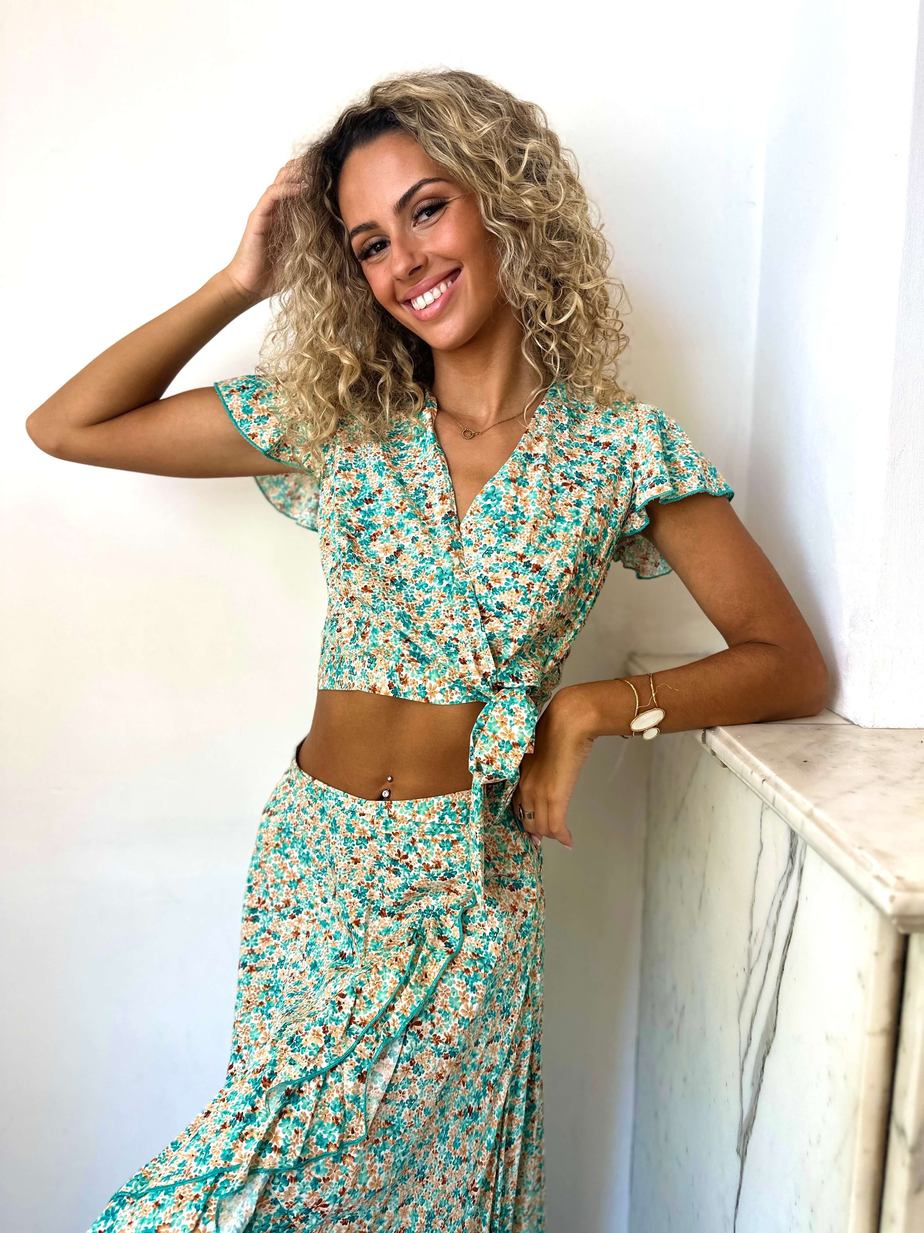 Ensemble vert d'eau - JULIETTA