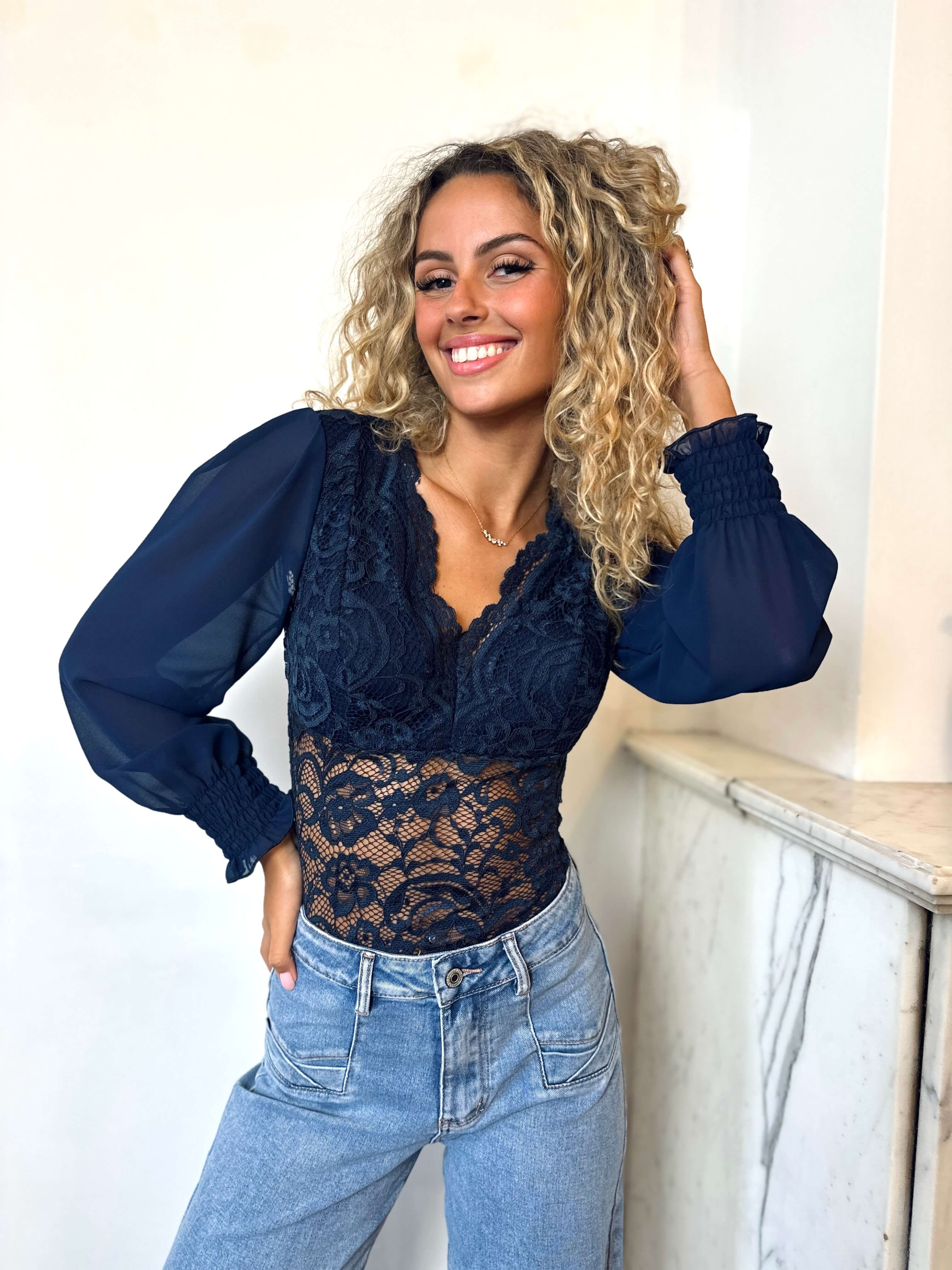 Body bleu marine - JULIETTE