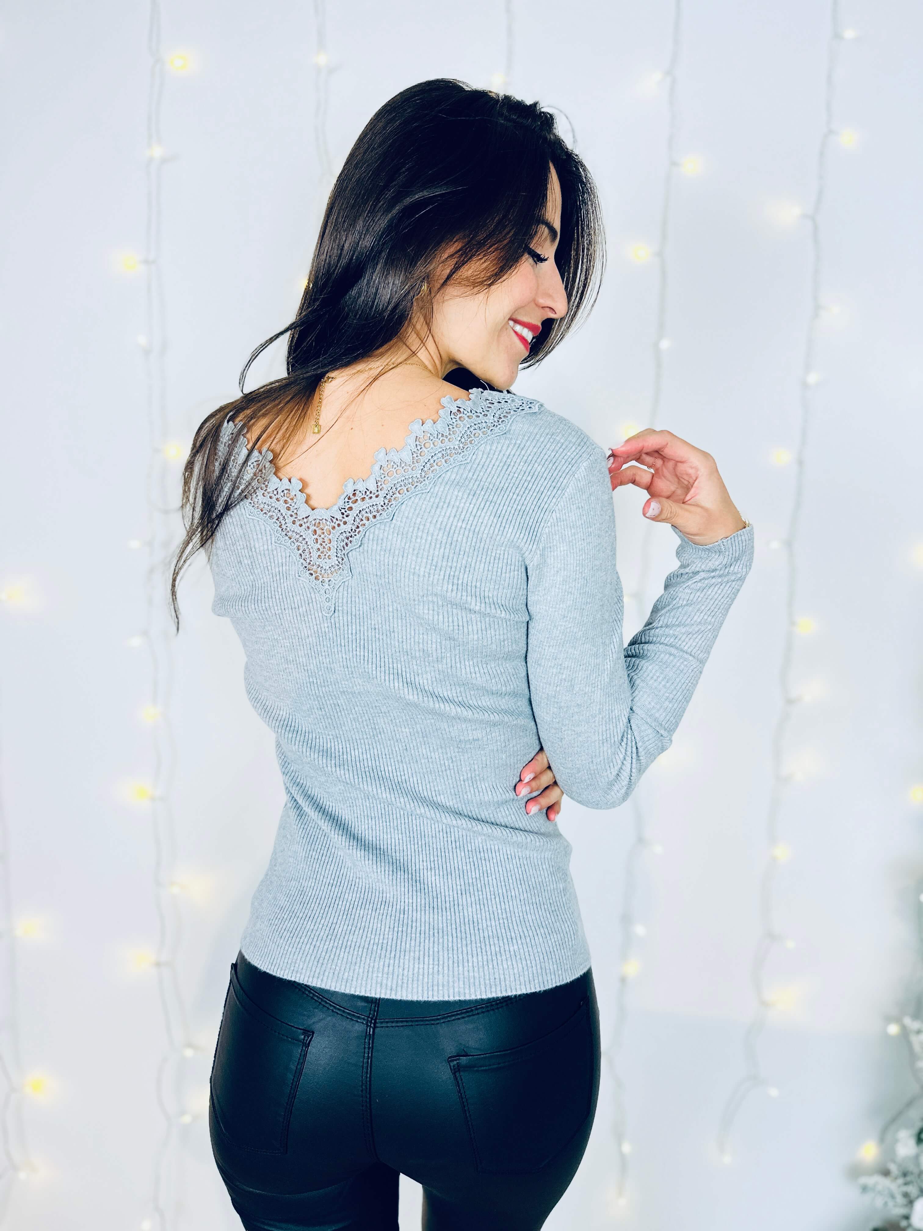 Pull gris - GEORGE
