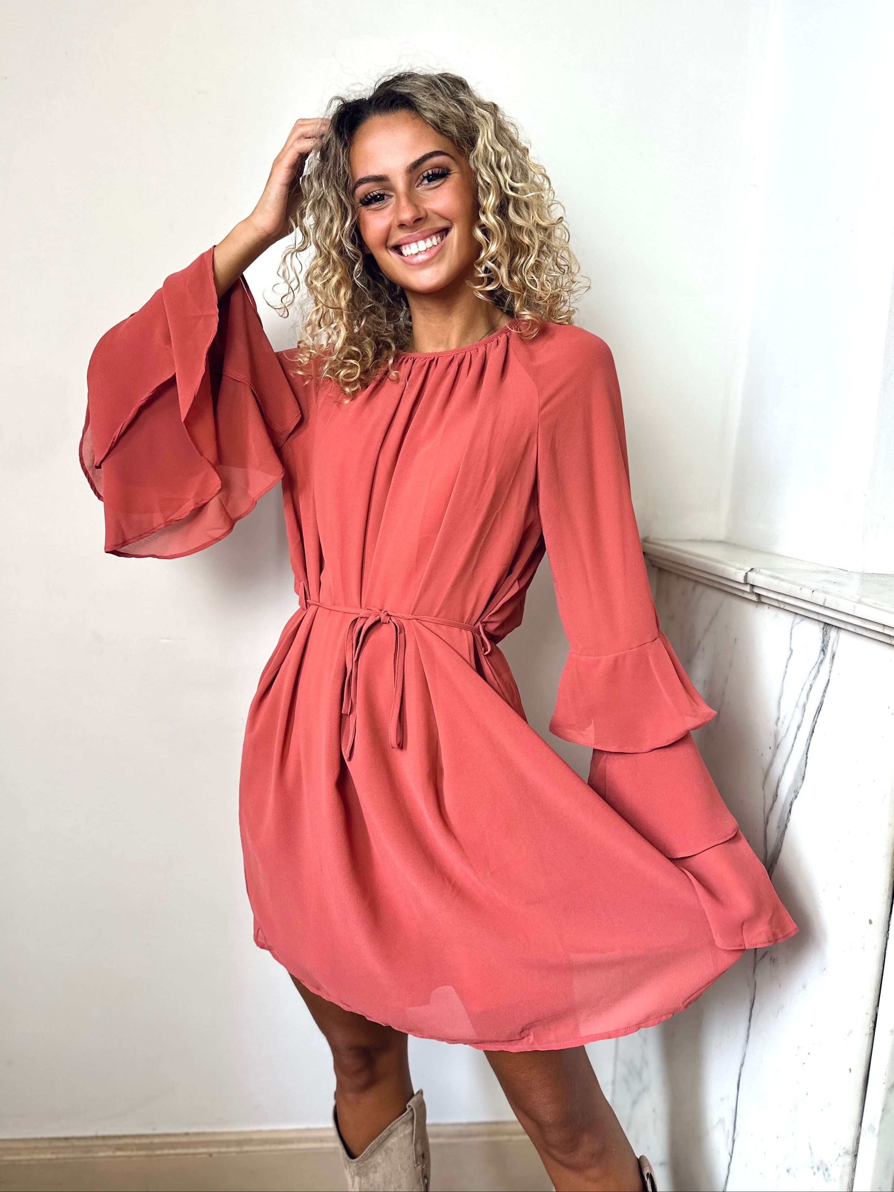 Robe vieux rose - ELENA