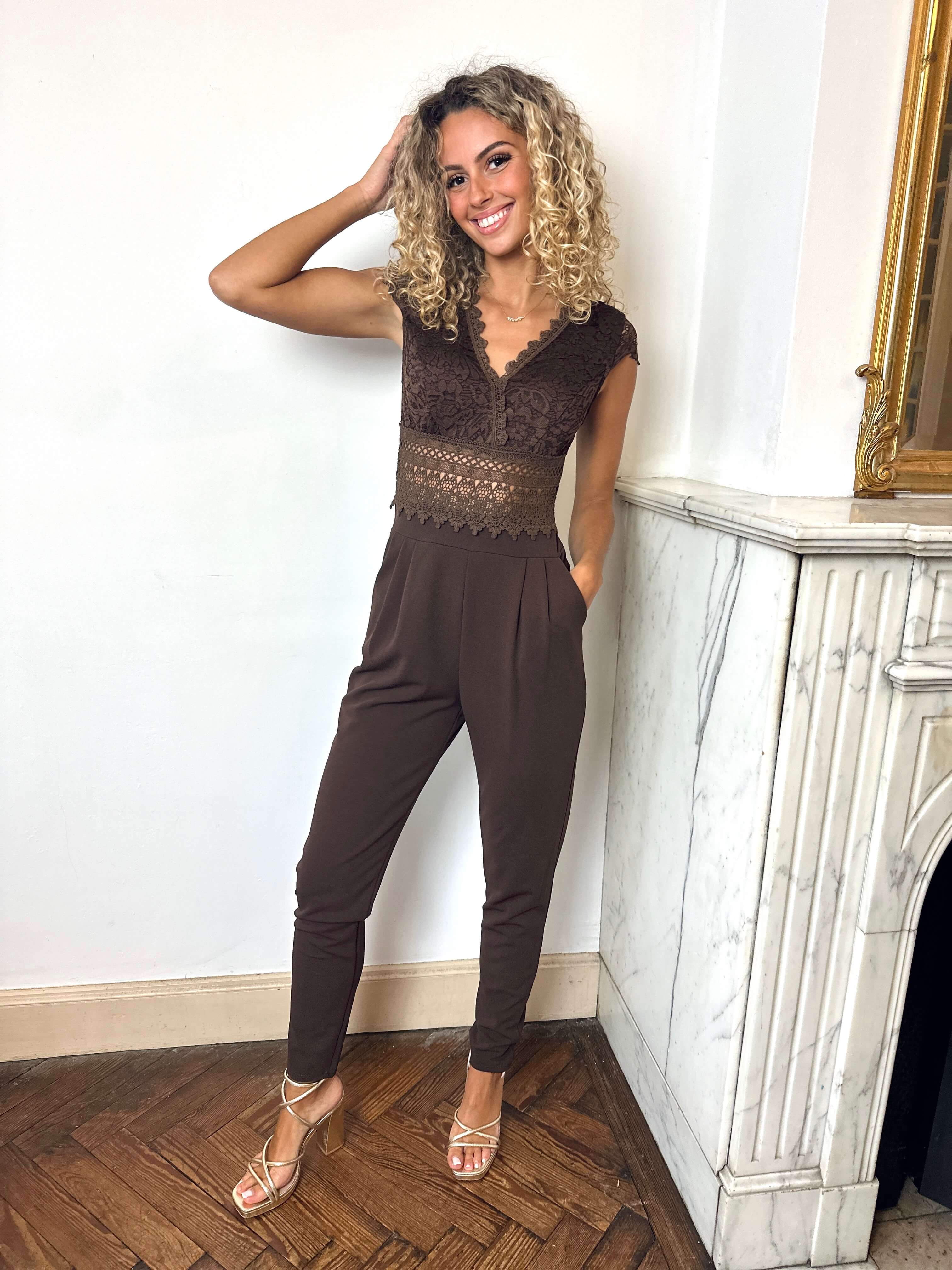 Combinaison chocolat - CECILE