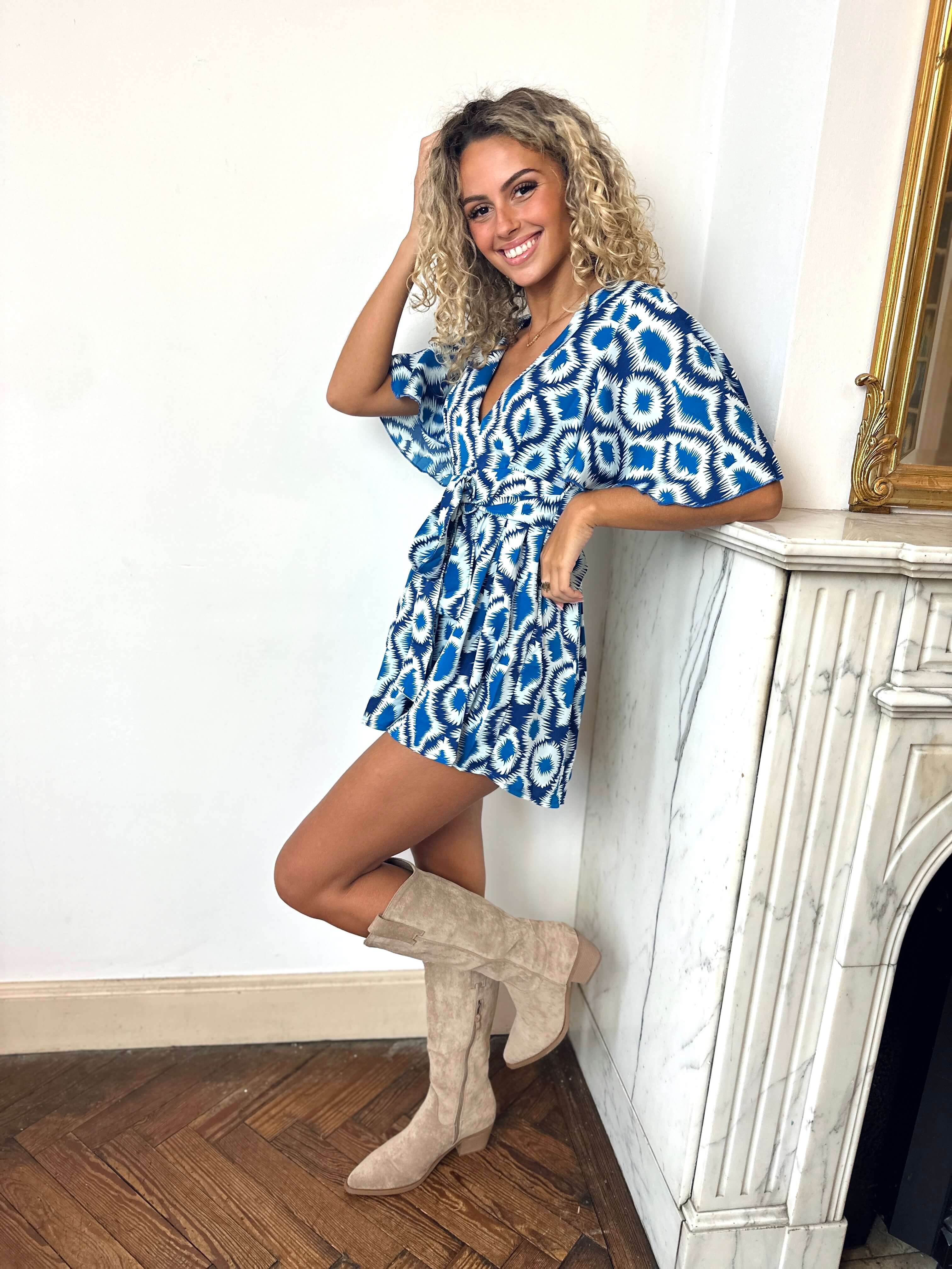 Combishort bleu - CAM