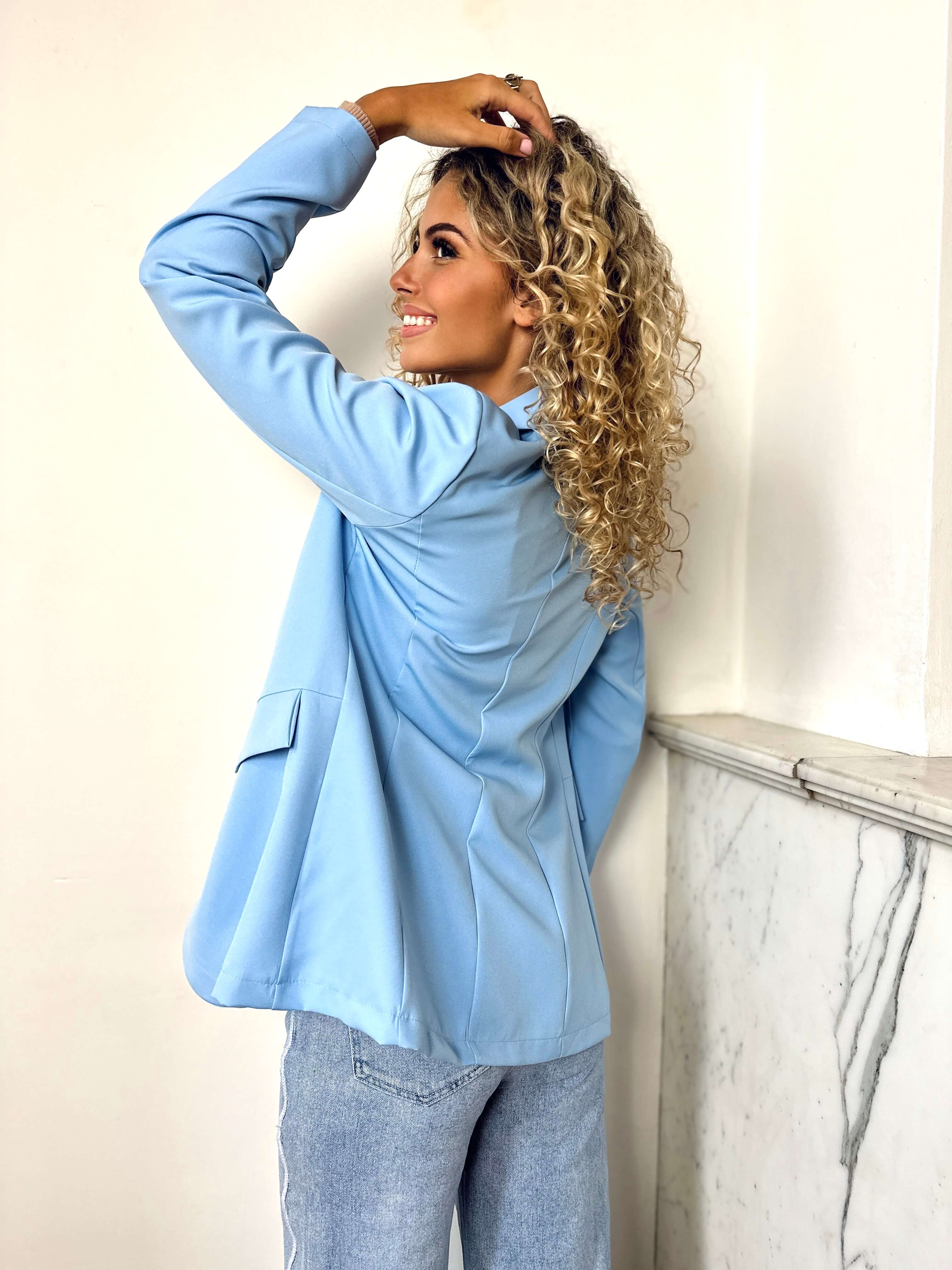 Blazer bleu ciel - CAM