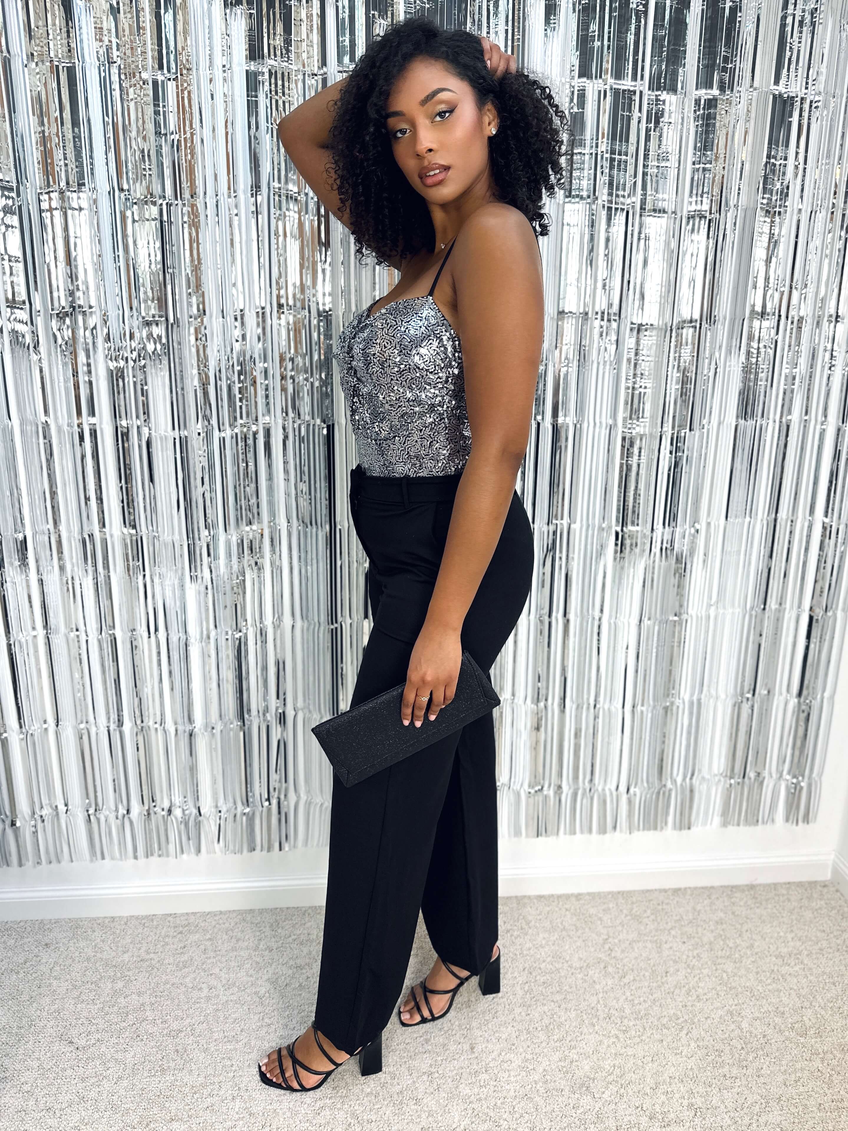 Body argenté - MILA