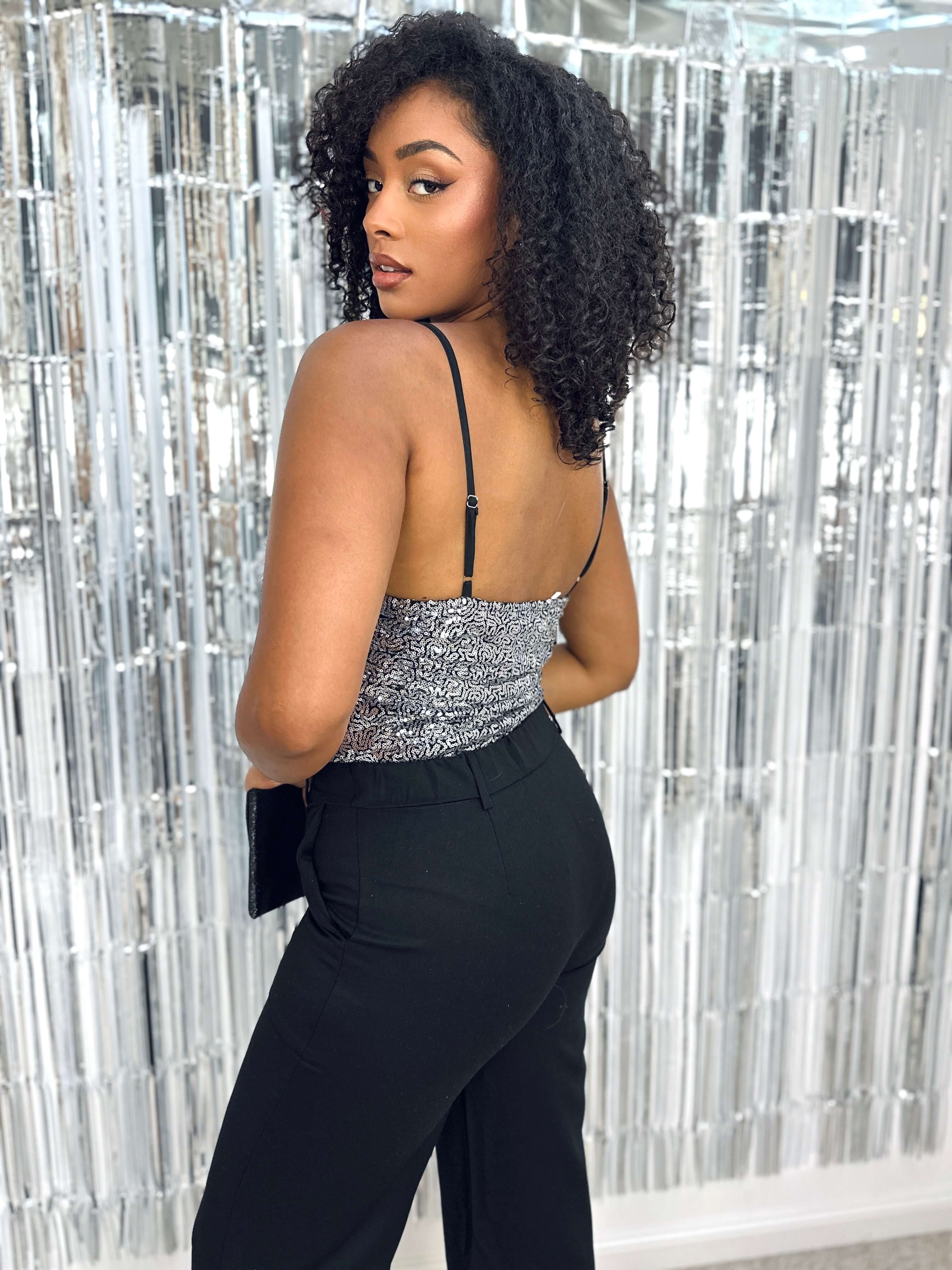 Body argenté - MILA