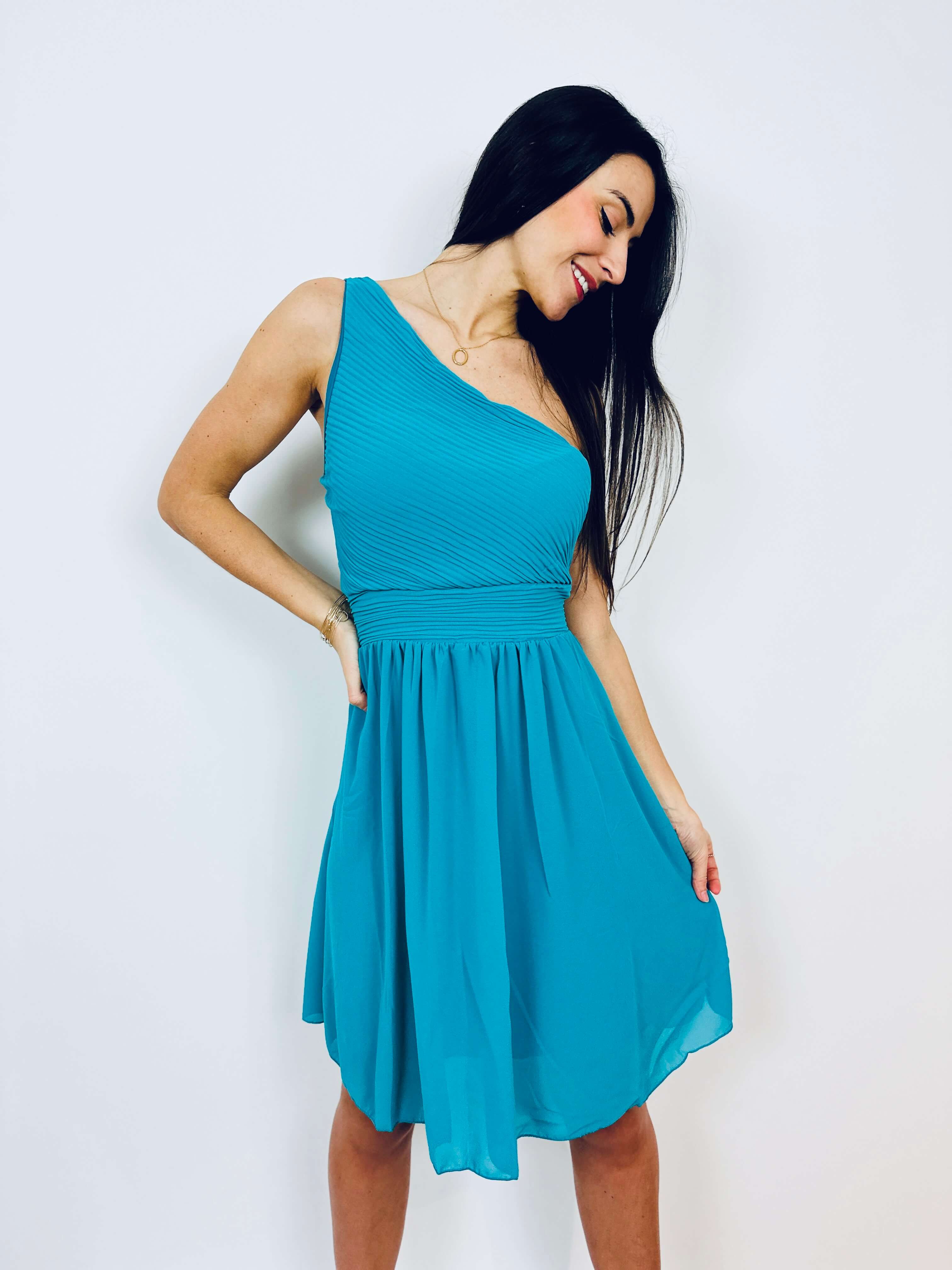 Robe turquoise - EVI