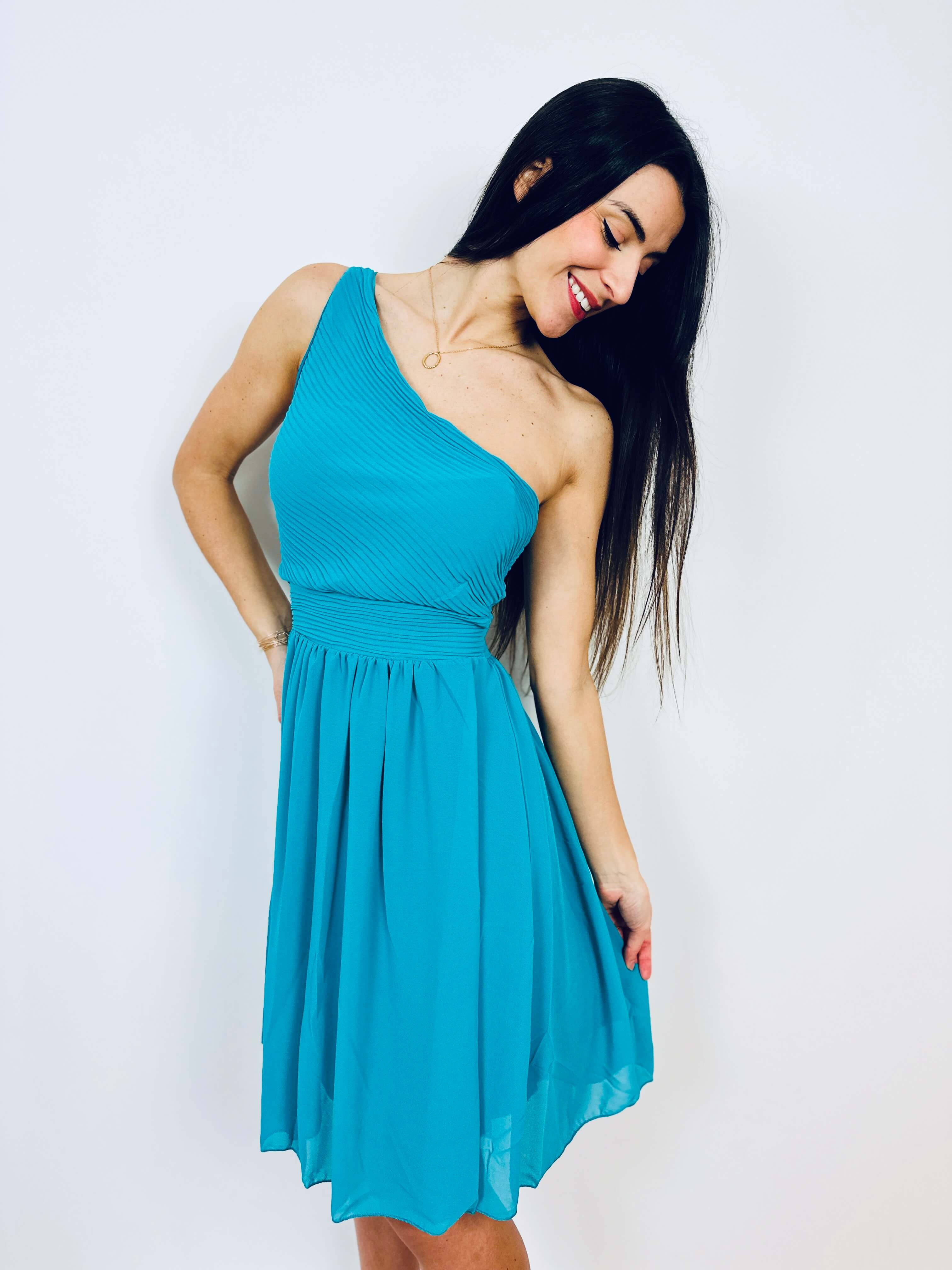Robe turquoise - EVI