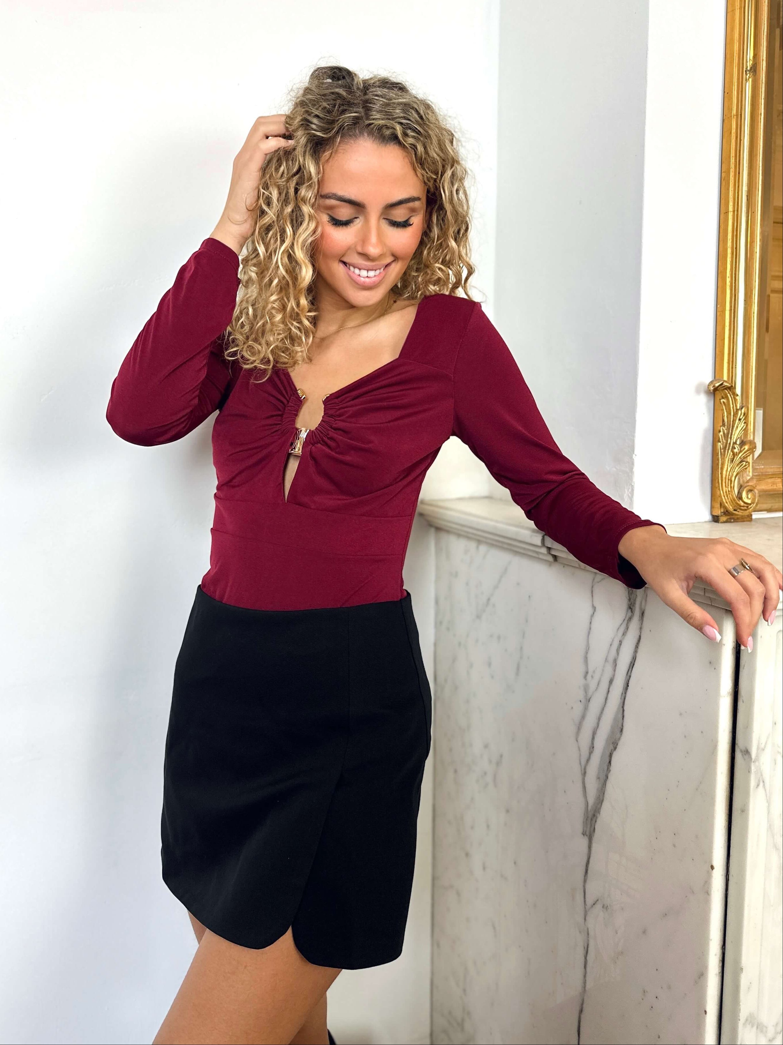 Body bordeaux - INES