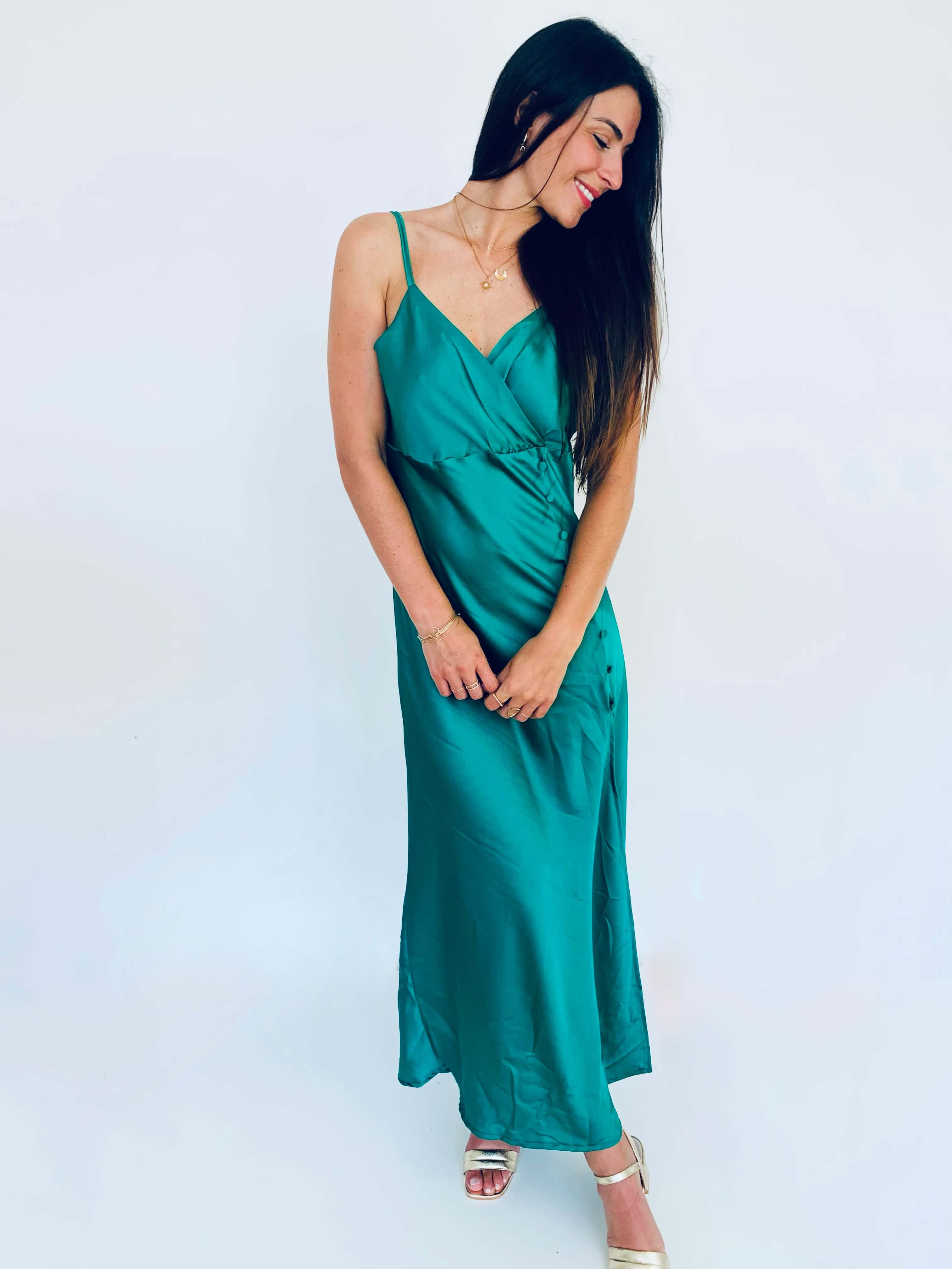 Robe verte - SYBILLE