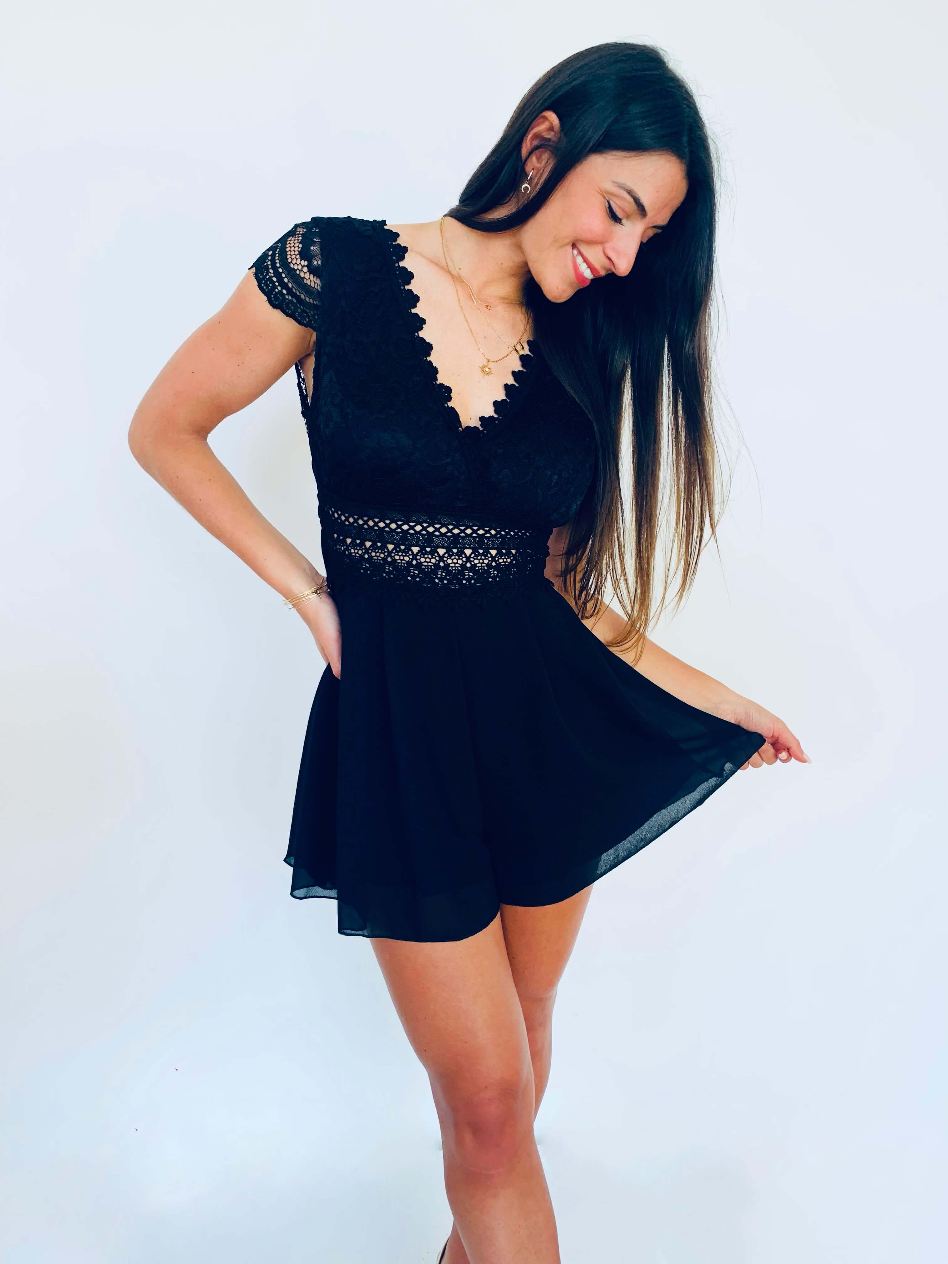 Combishort noire - CLELIA