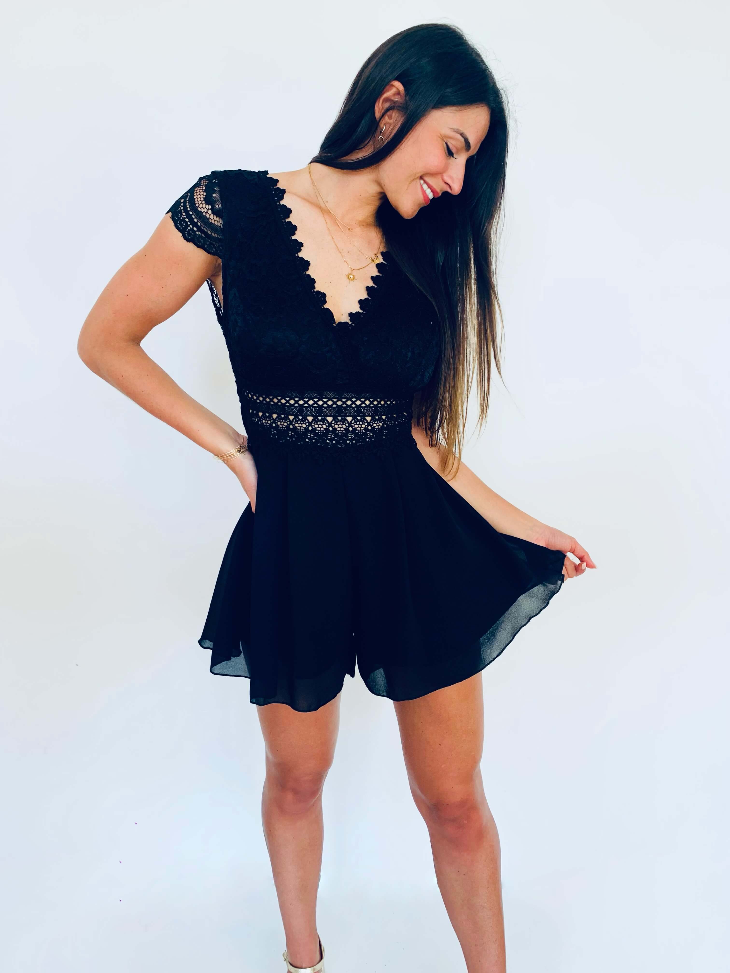 Combishort noire - CLELIA