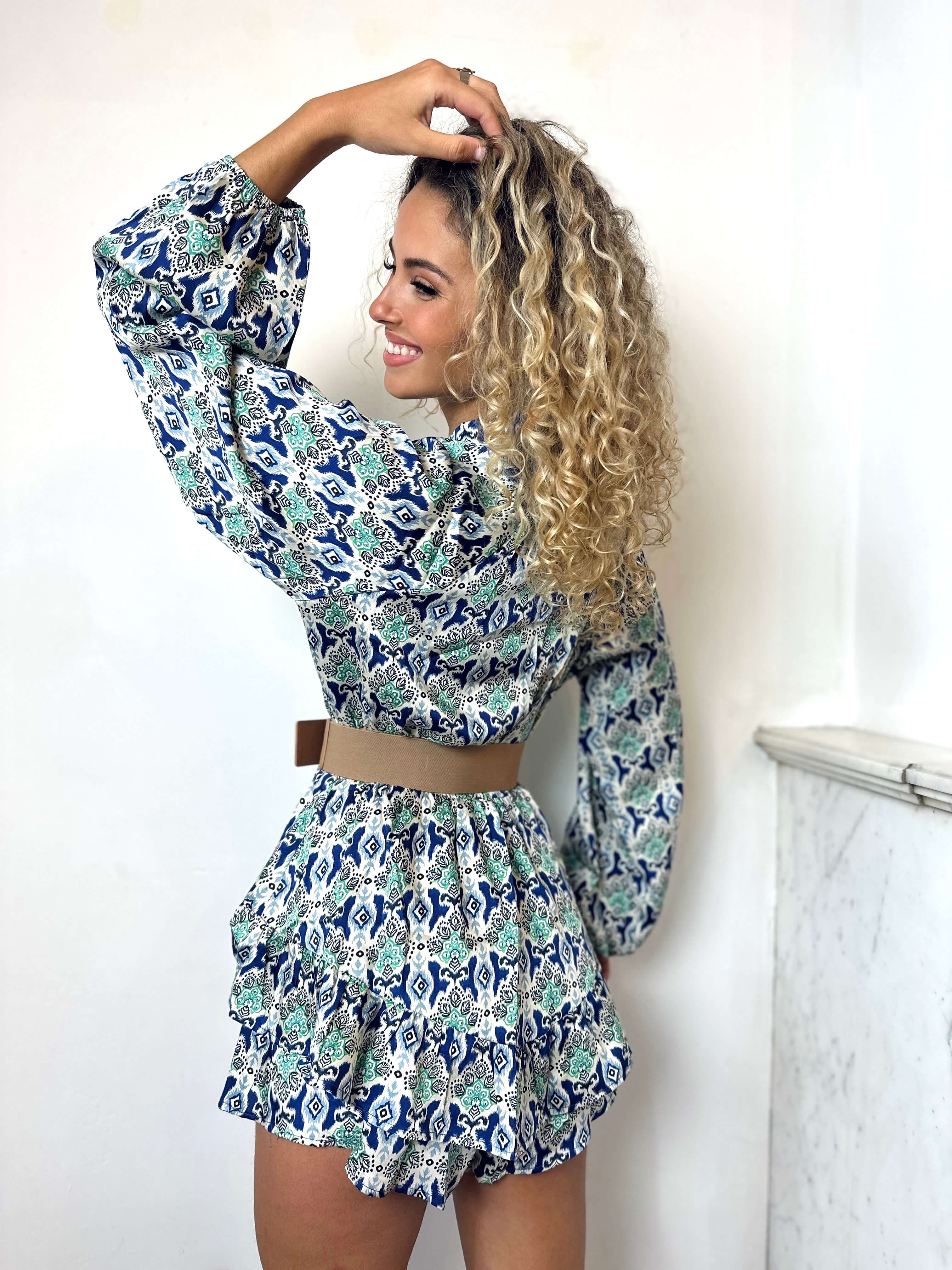 Combishort bleu - NOLITA