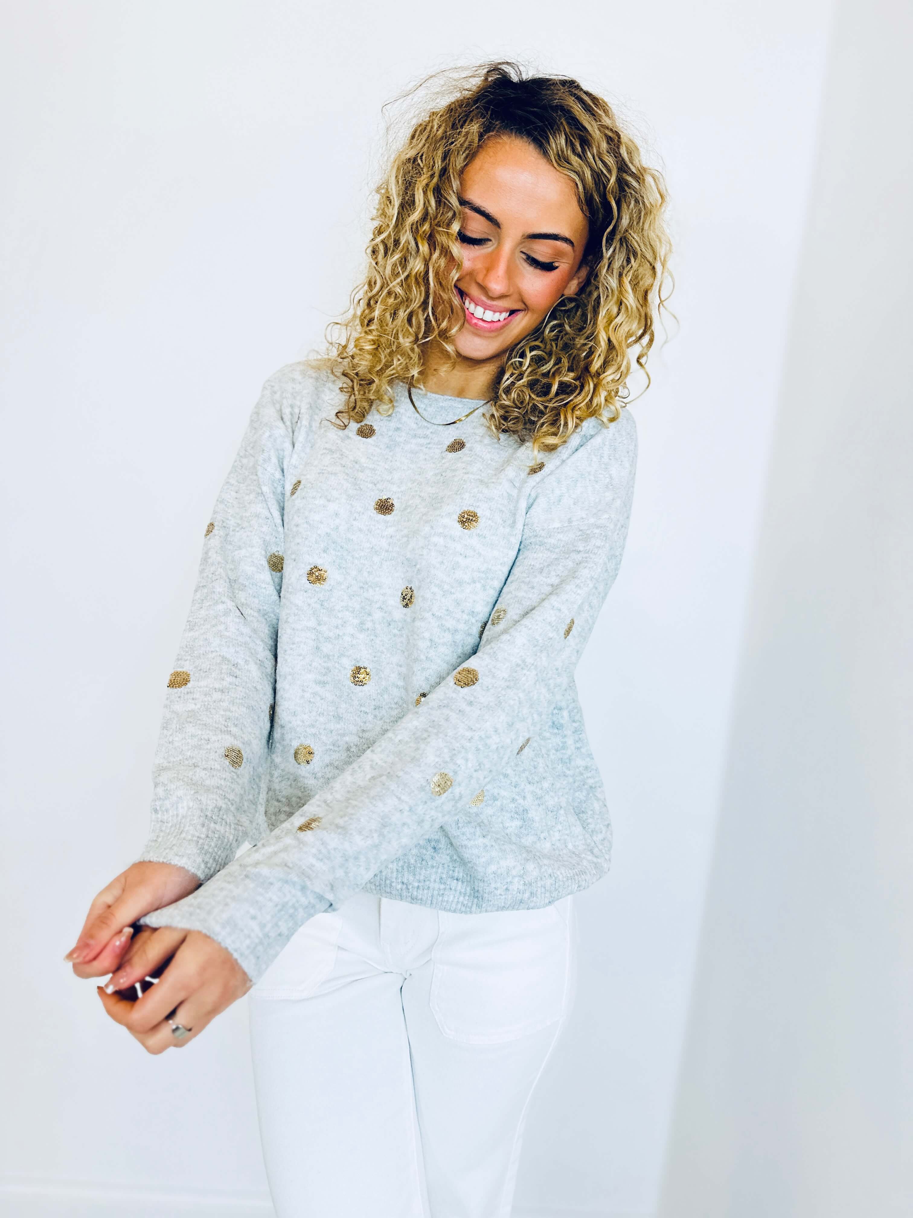 Pull gris - NIKKI