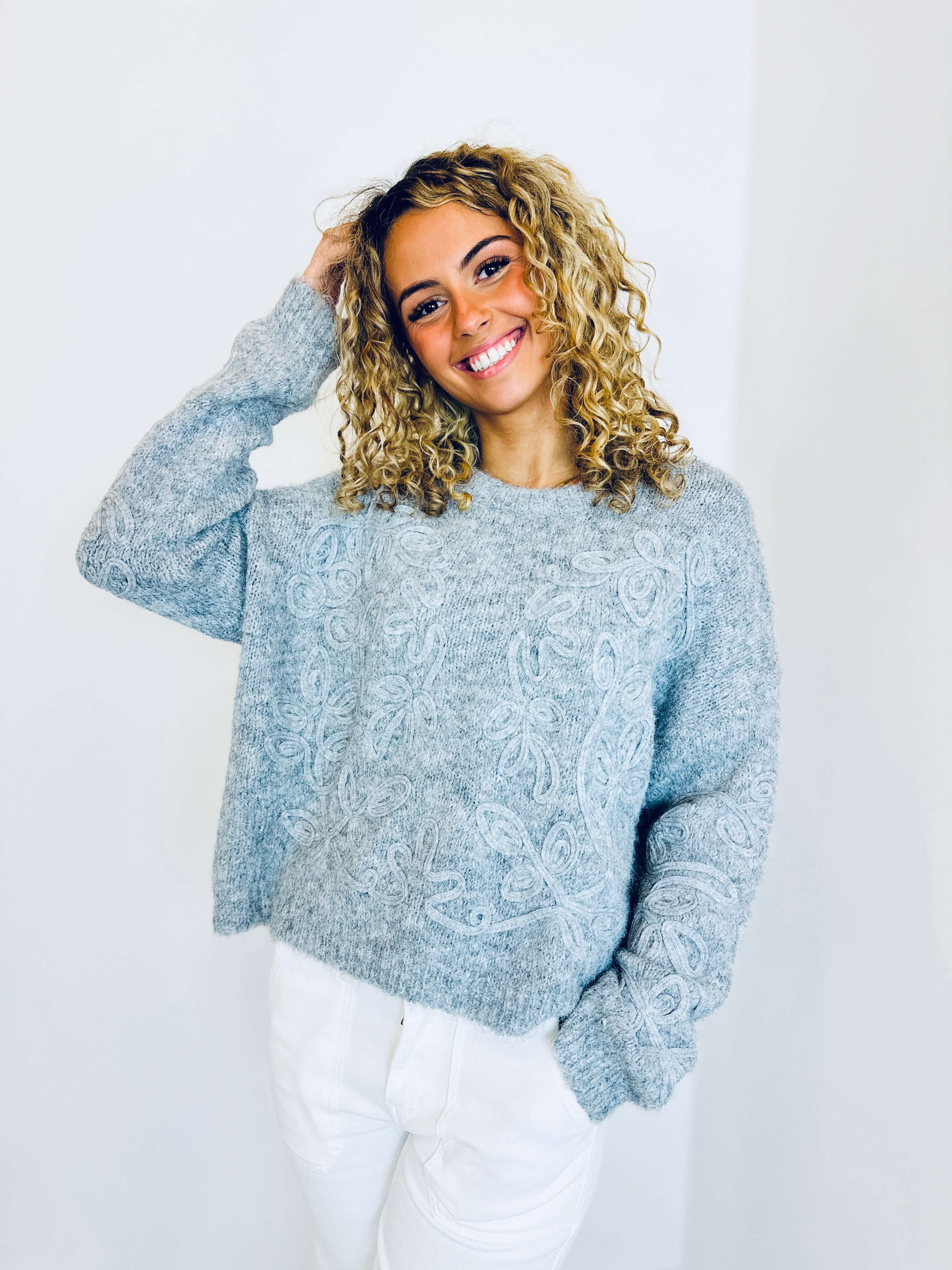 Pull gris - MARGOT