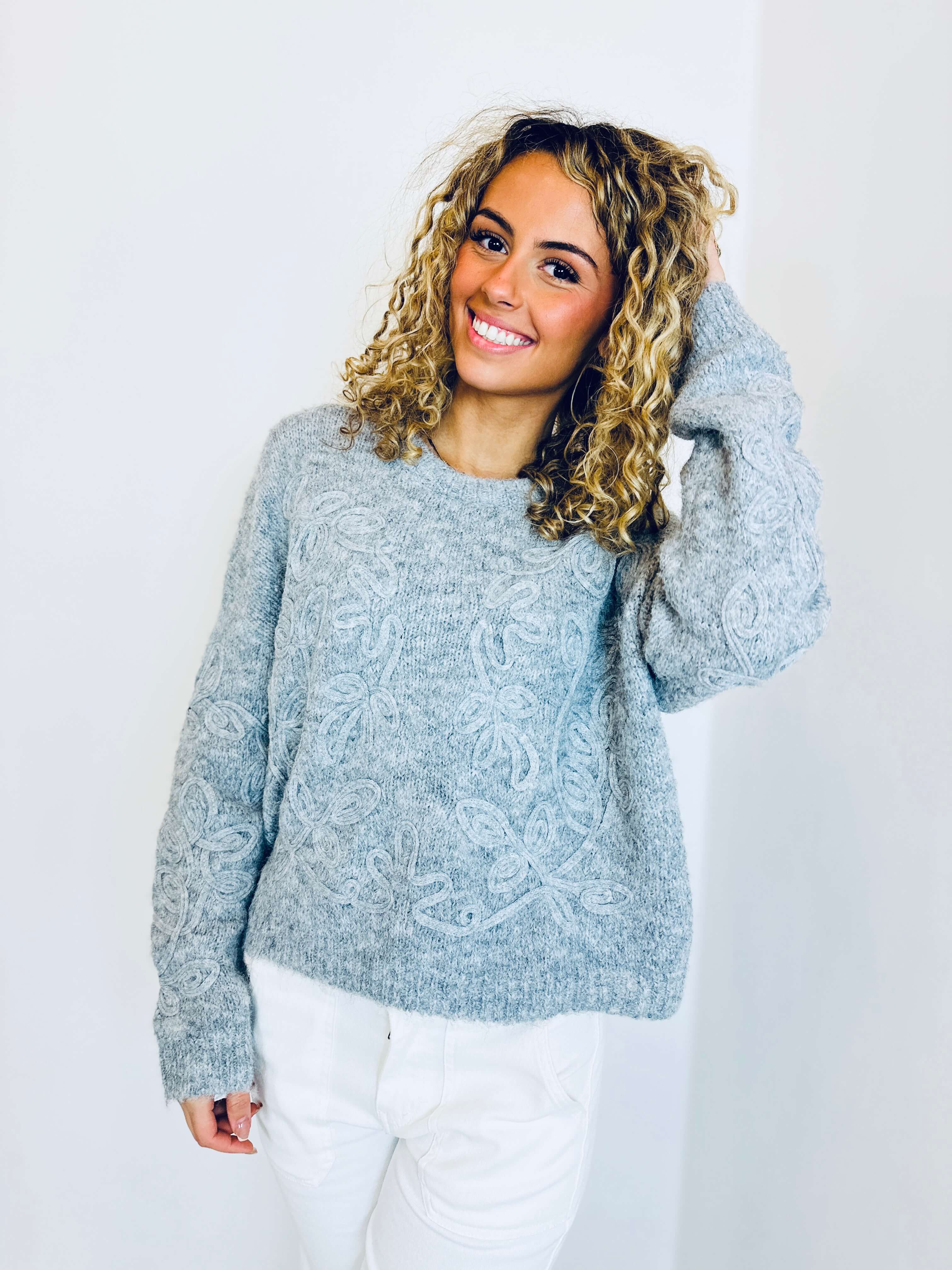 Pull gris - MARGOT