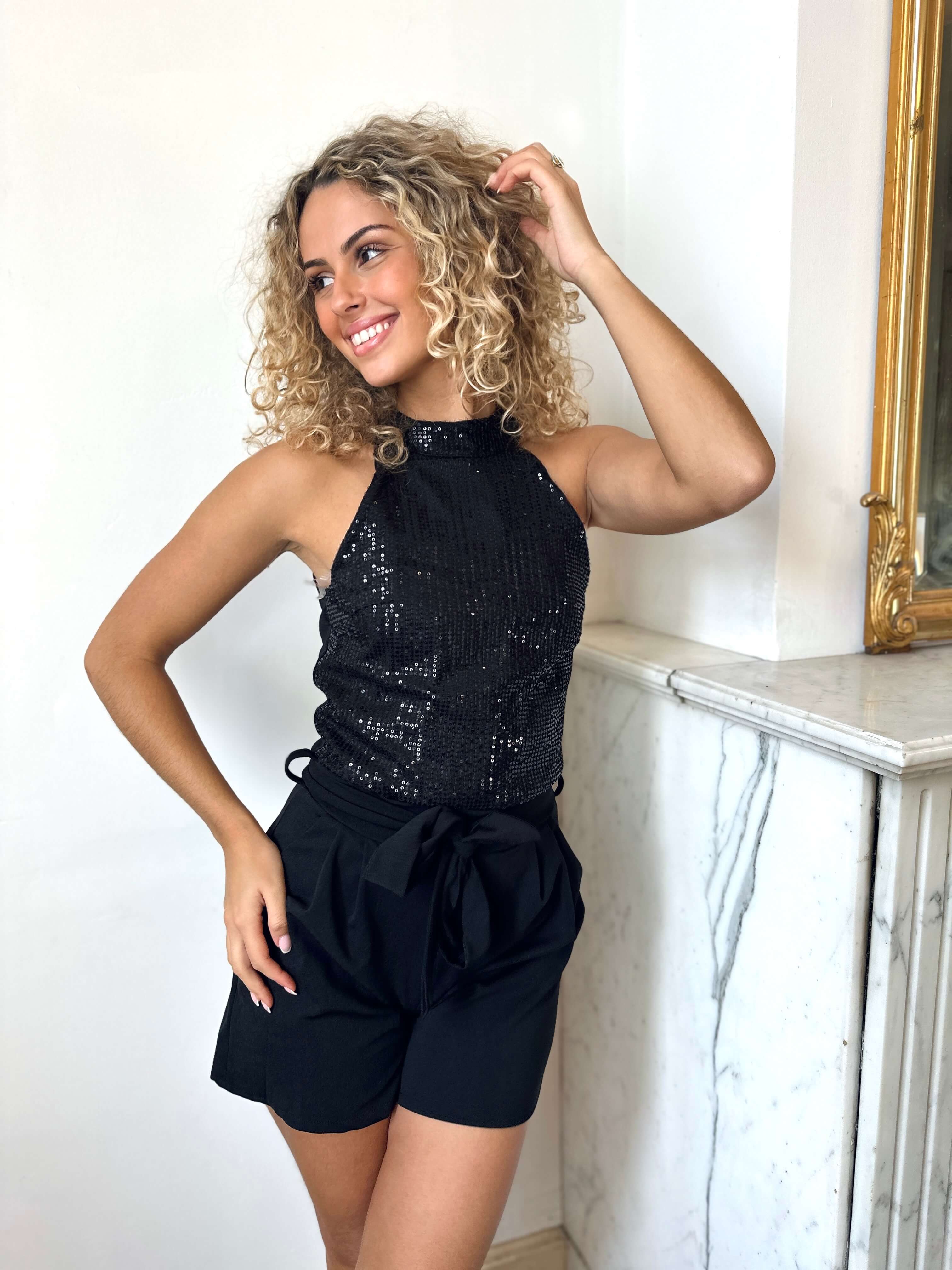 Combishort noire - MILA