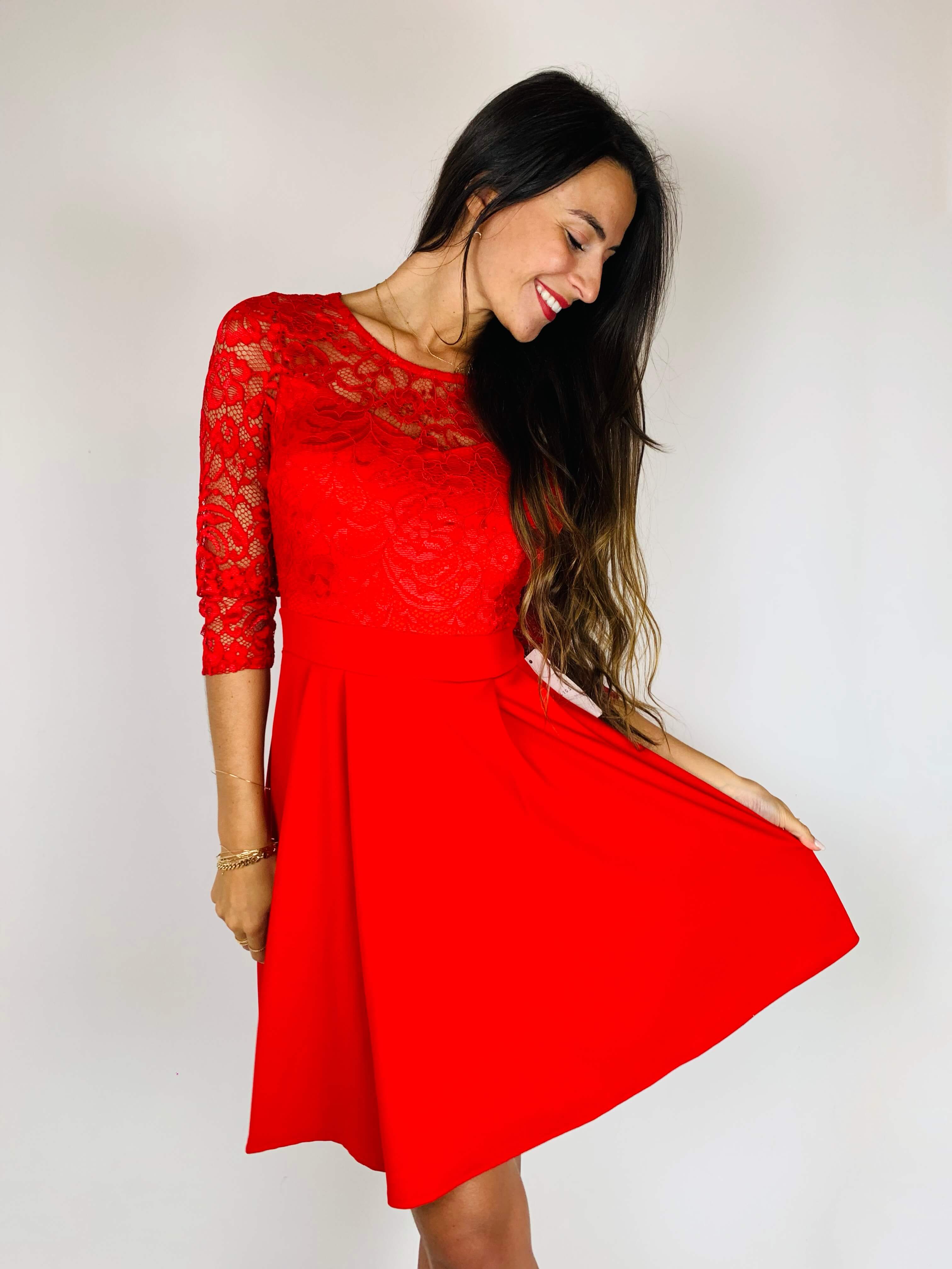Robe rouge - ESTER
