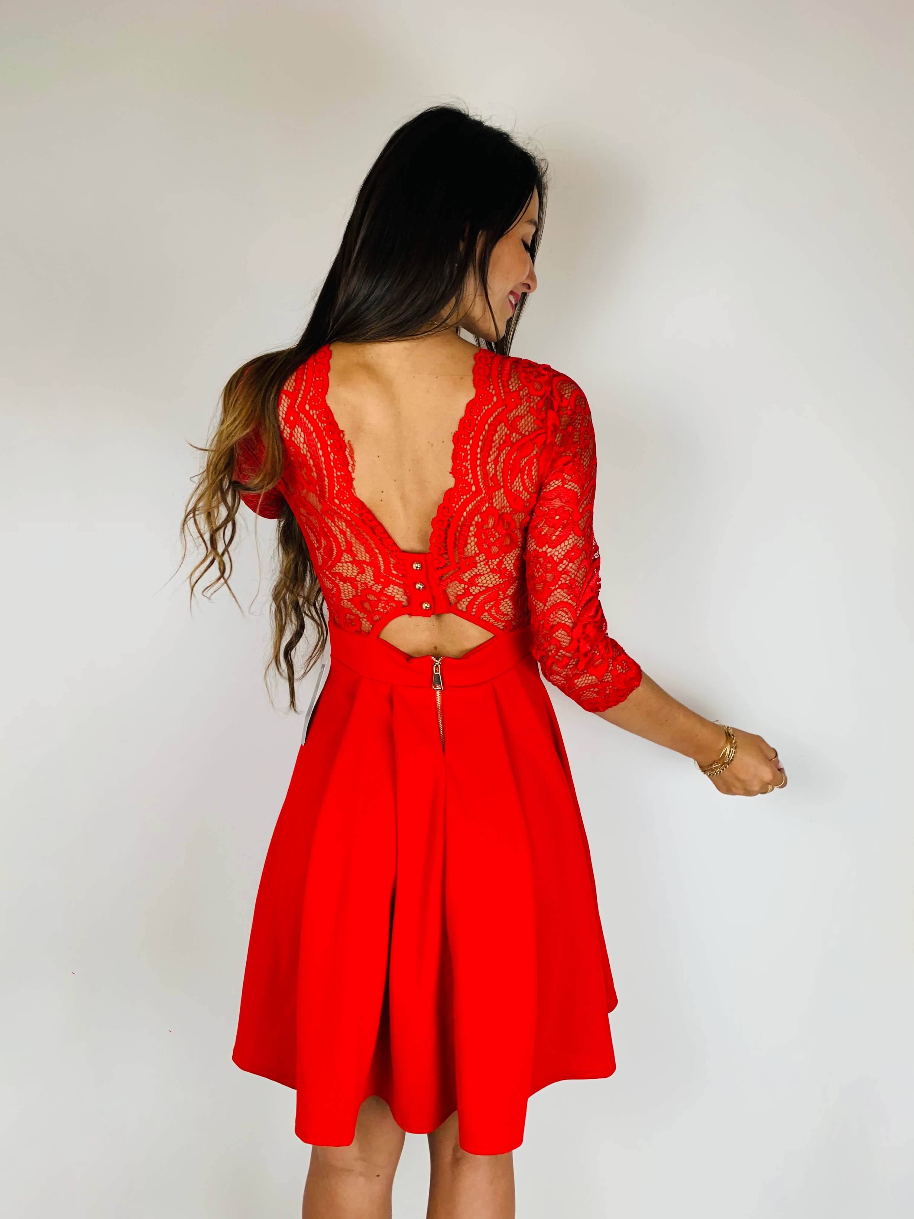 Robe rouge - ESTER