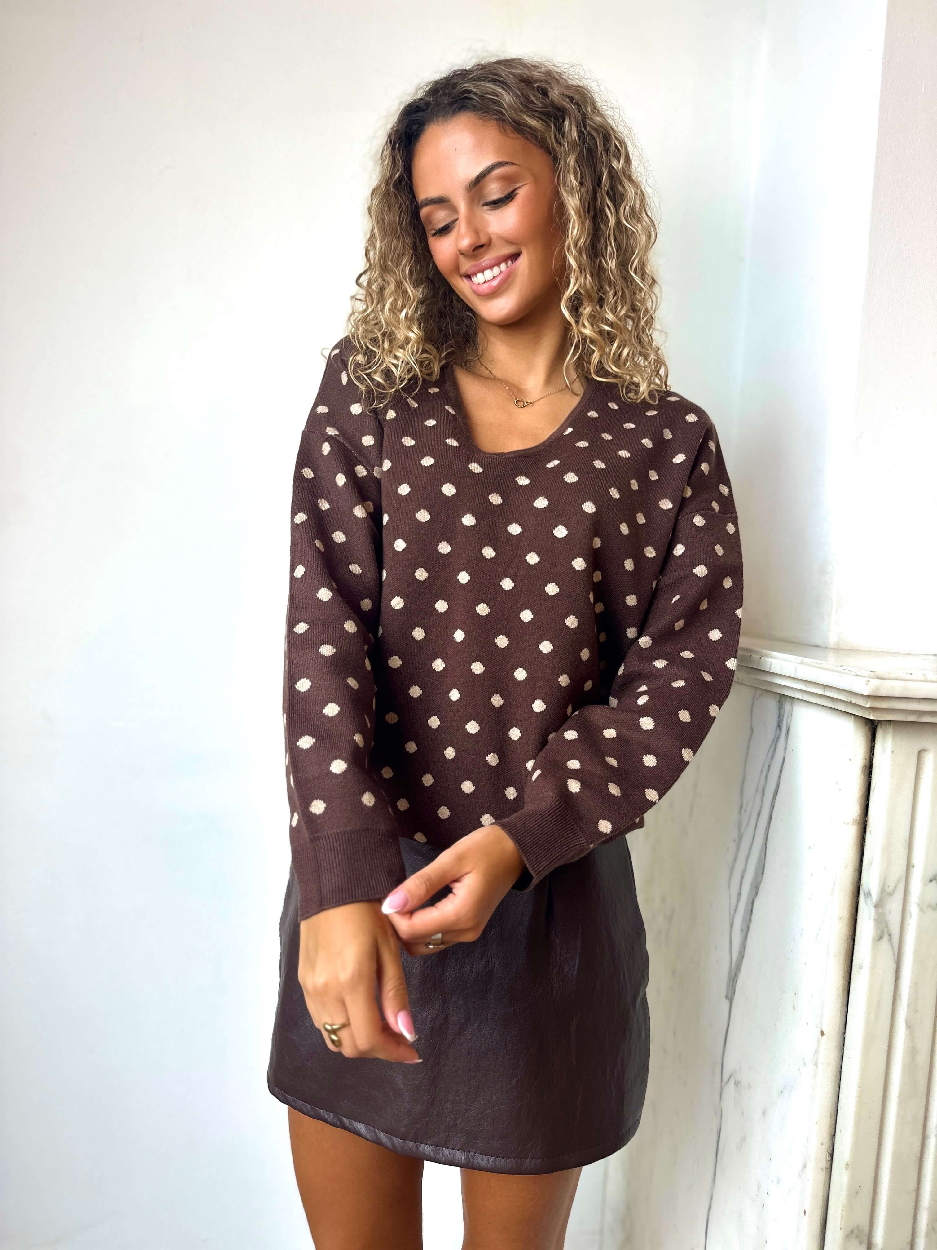 Pull chocolat - ROSALIA