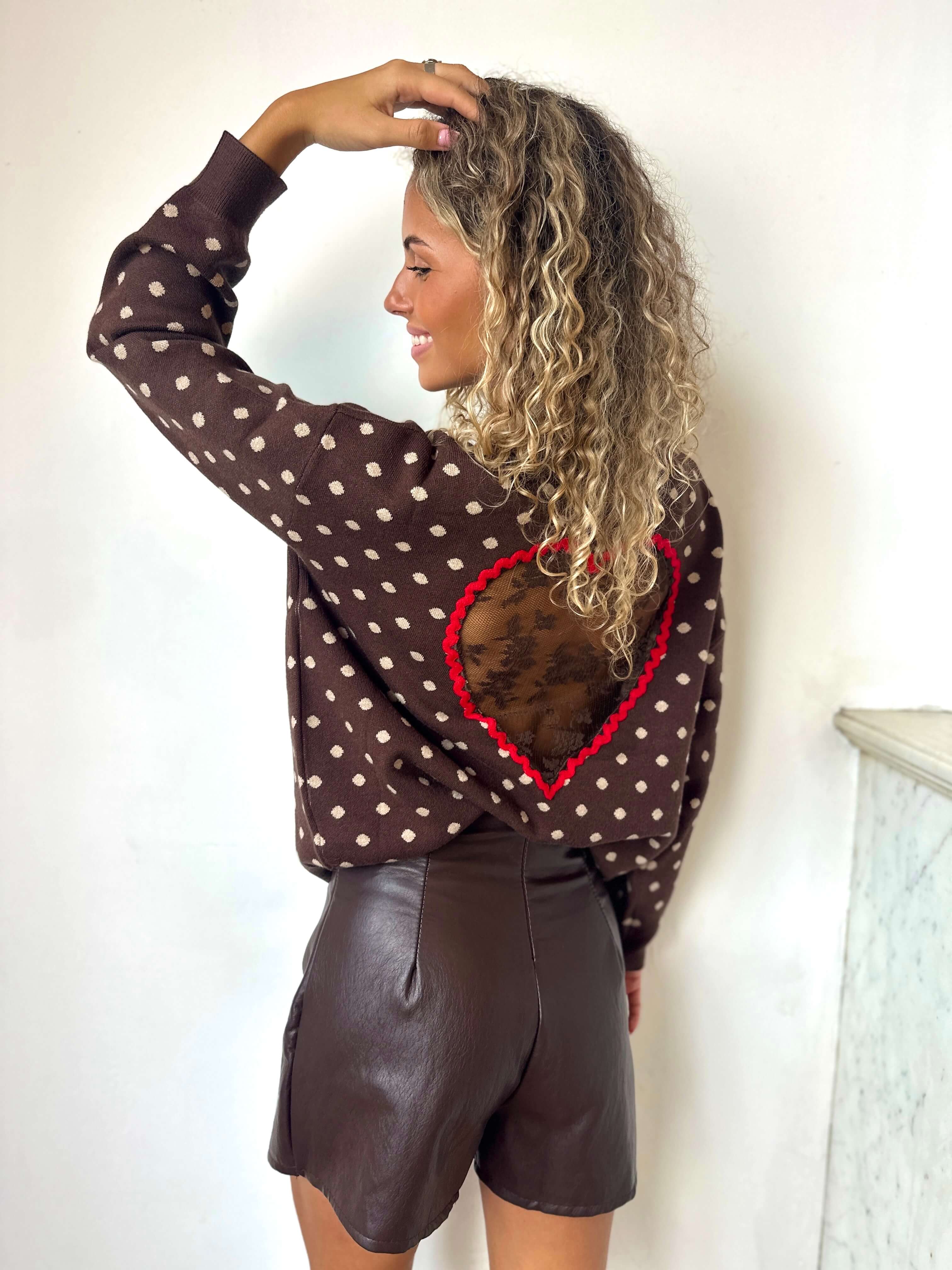 Pull chocolat - ROSALIA