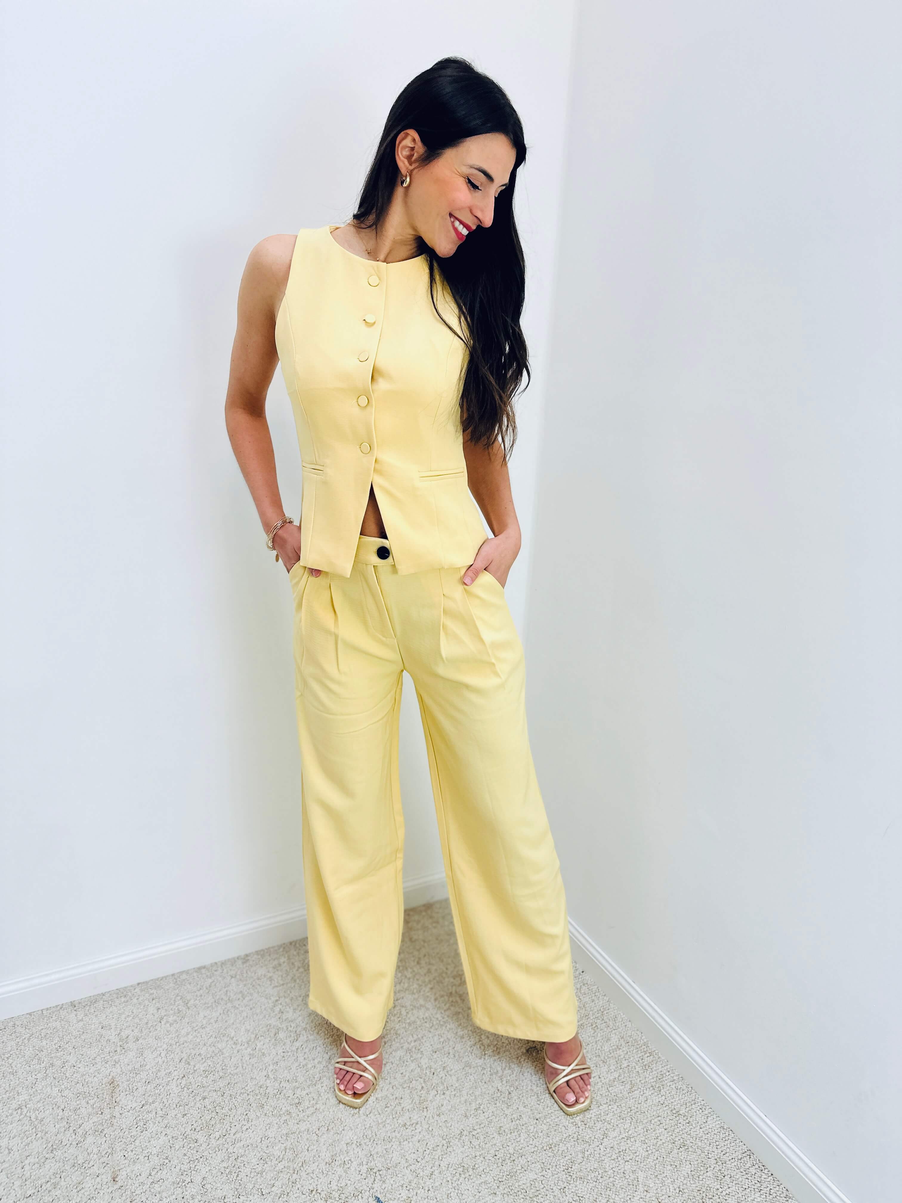 Pantalones amarillos - PAULINE