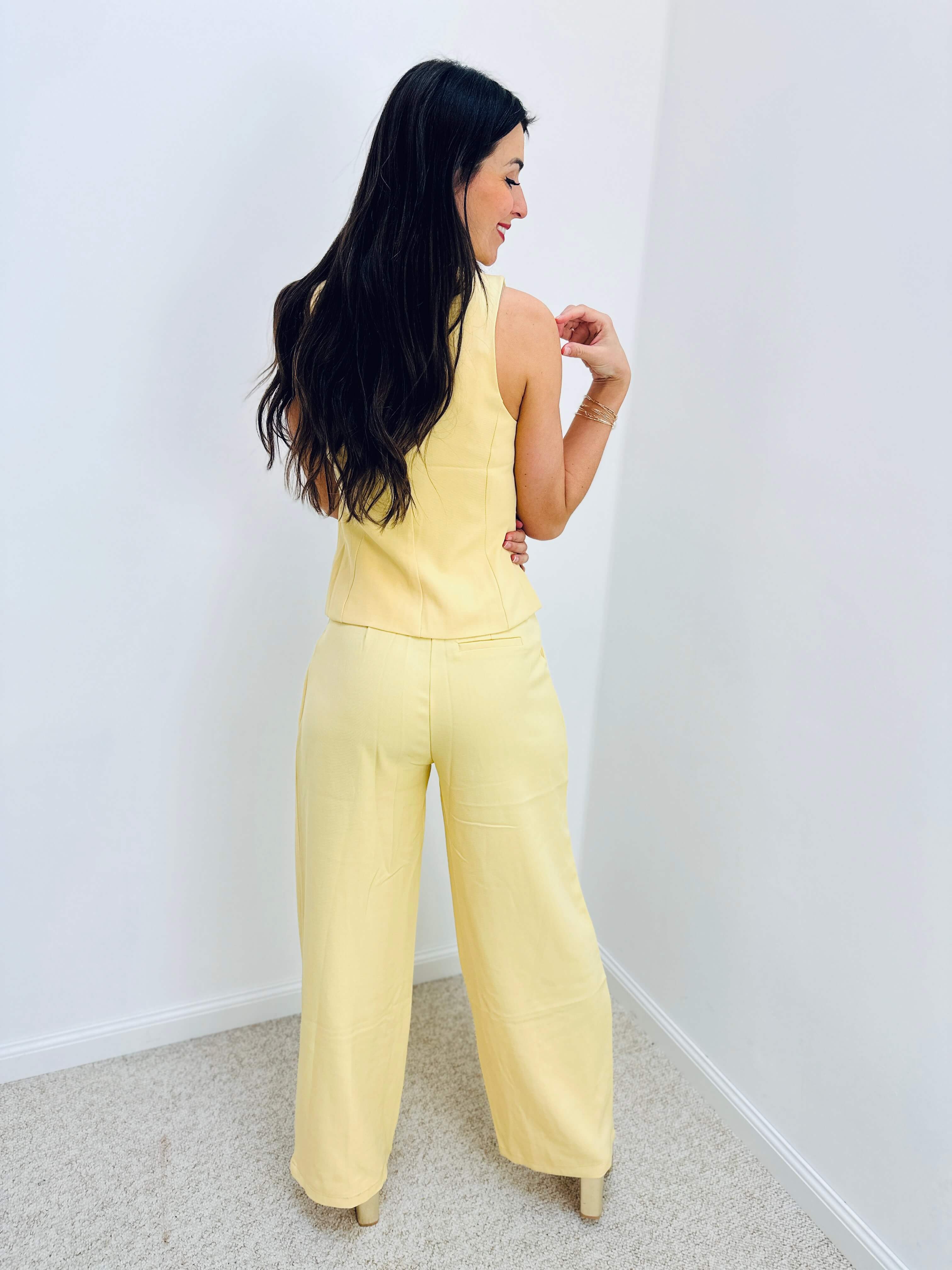 Haut jaune - PAULINE