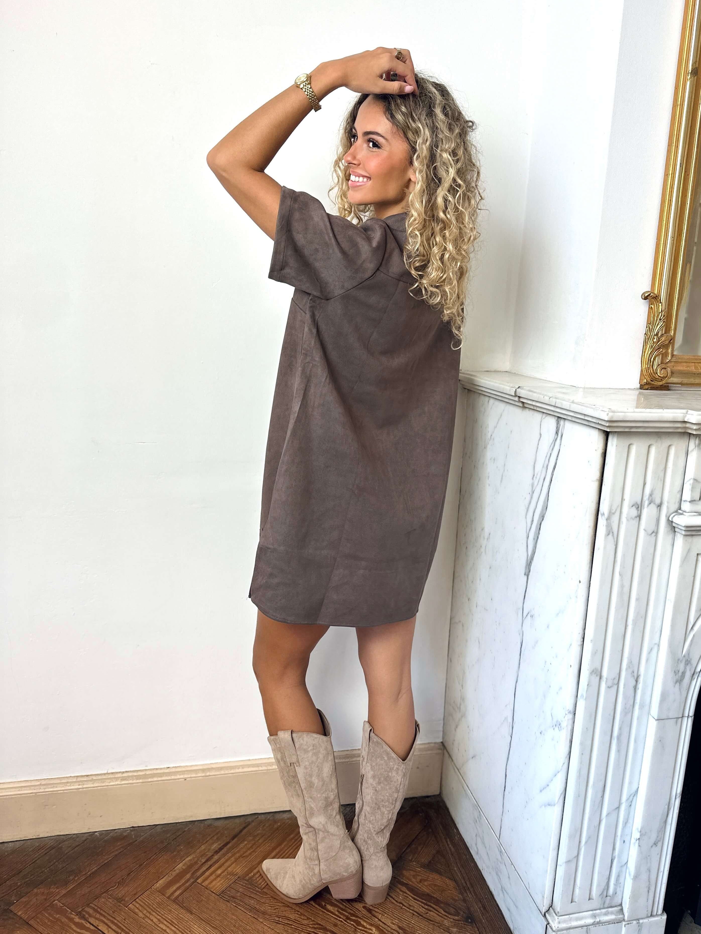 Robe chocolat - BOHEME