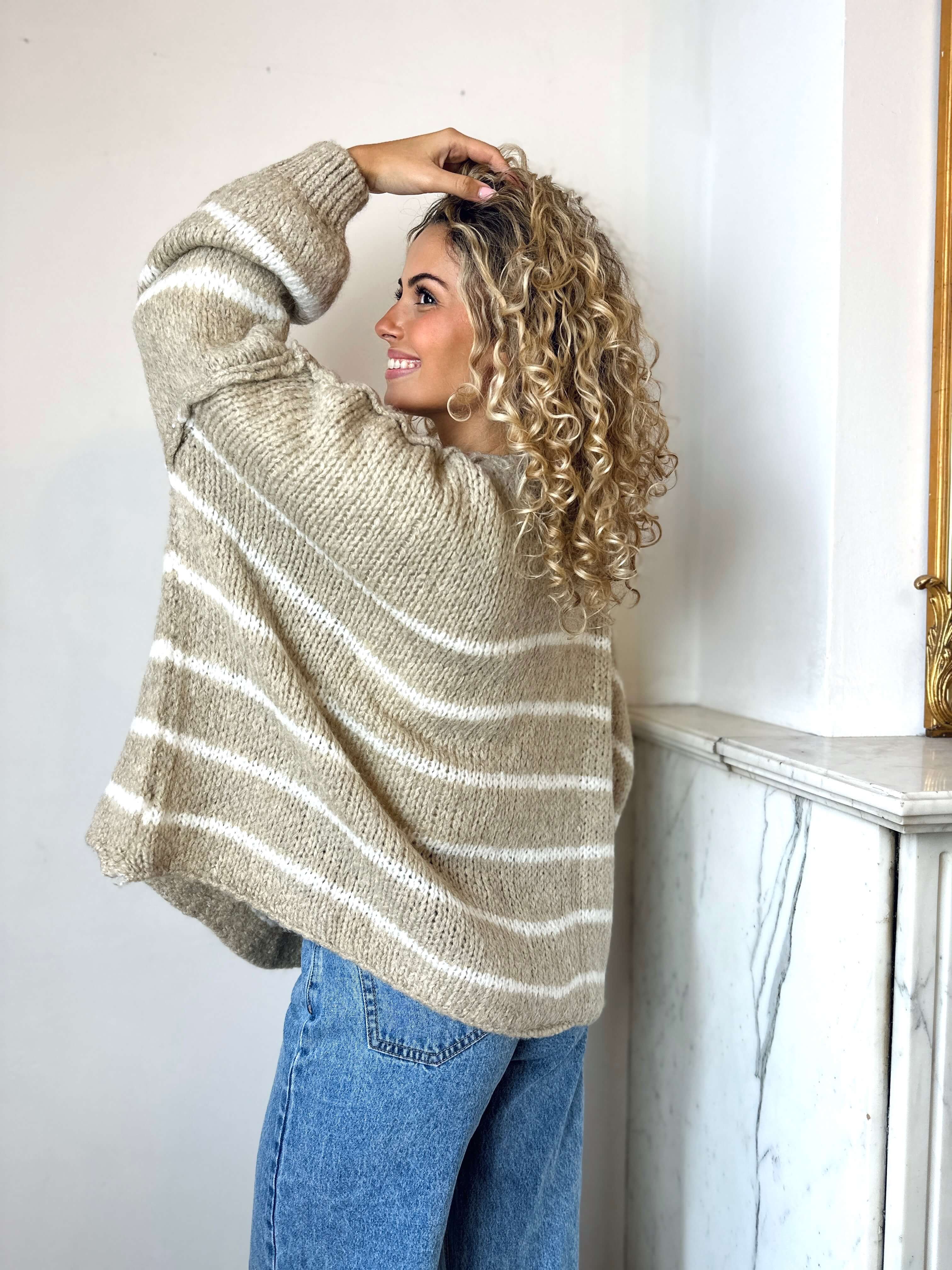 Gilet beige - ANGELE