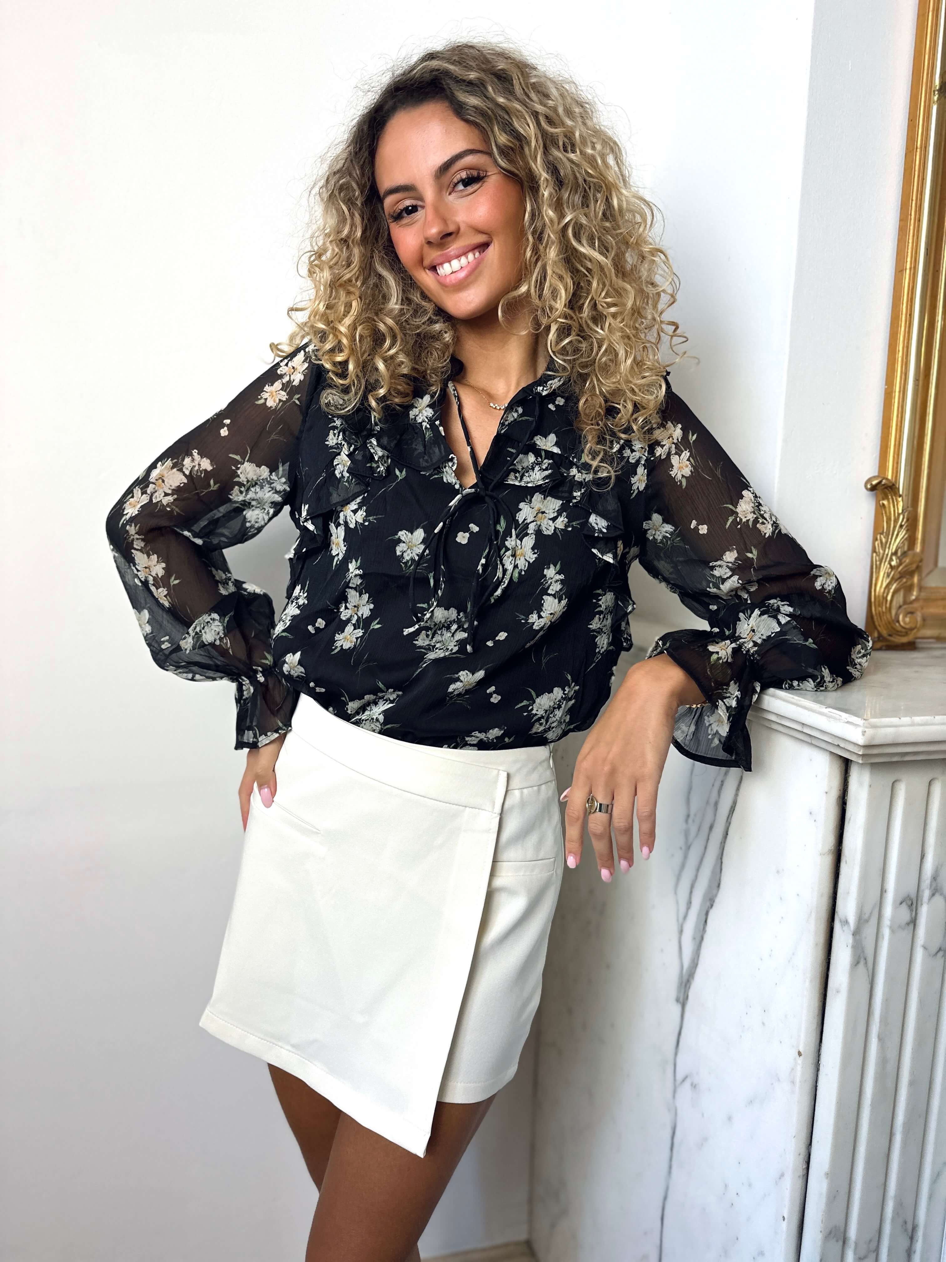 Chemise fleurie - ZOE