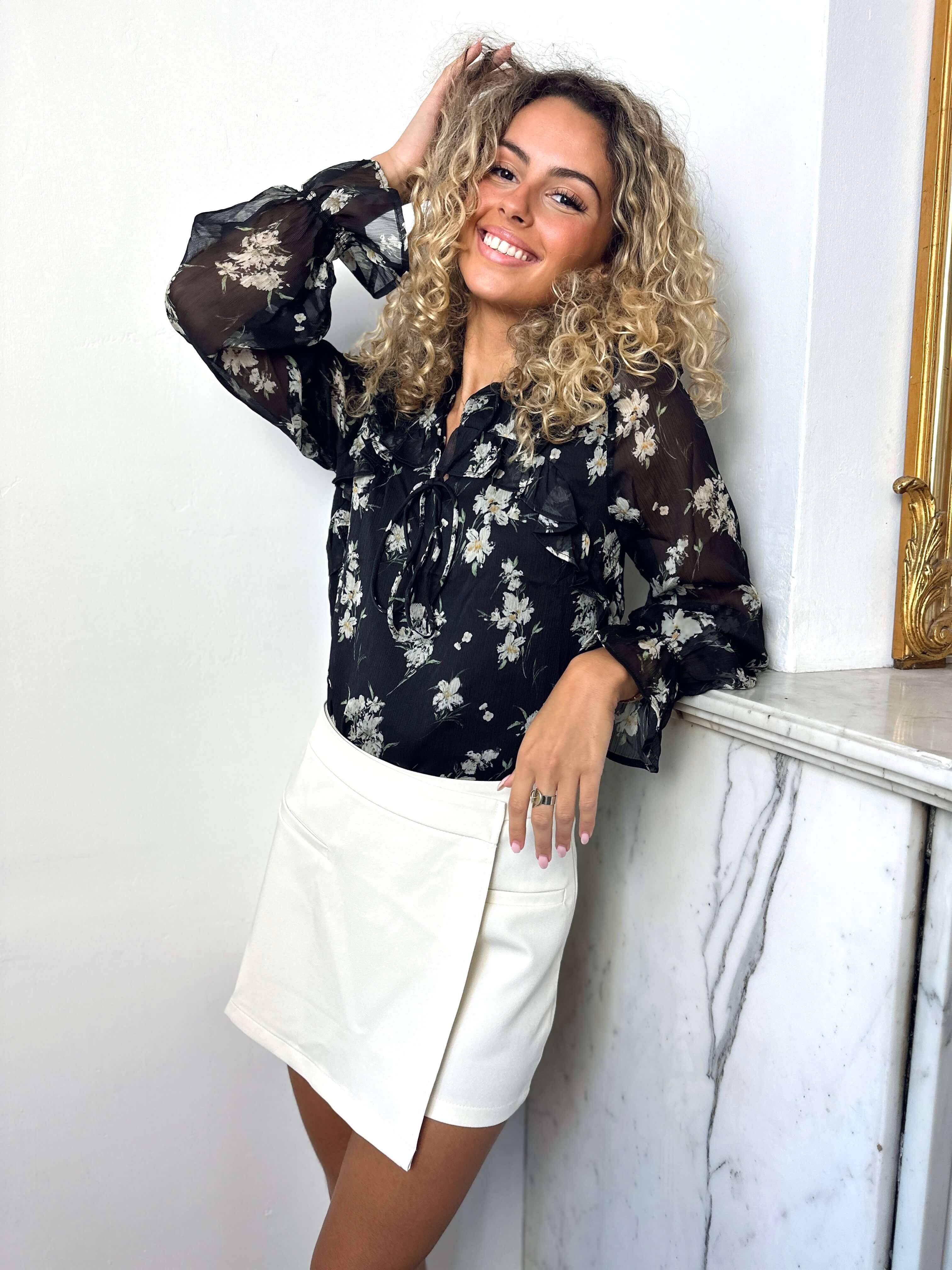 Chemise fleurie - ZOE