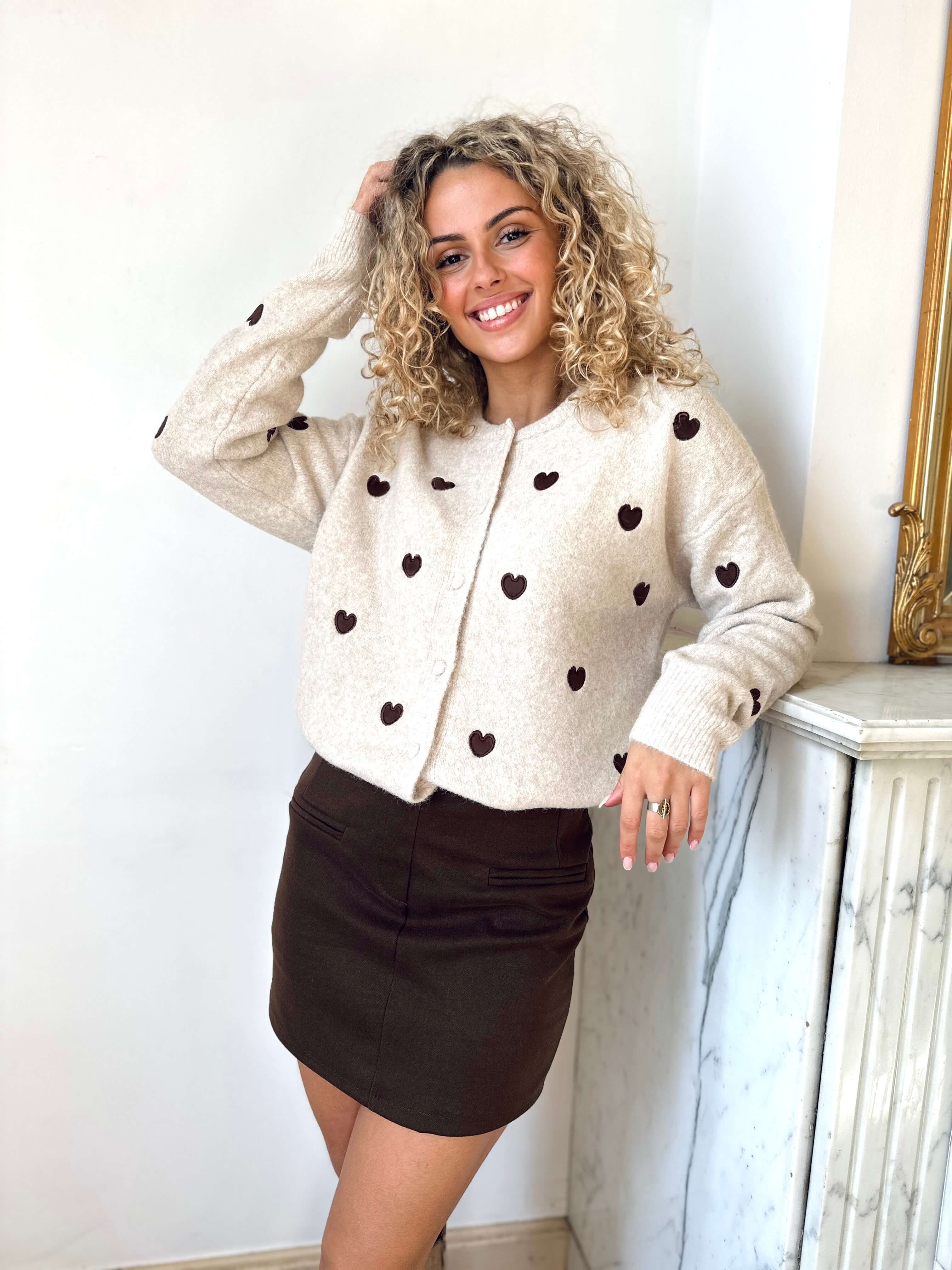 Gilet Ă coeur - ROMIE