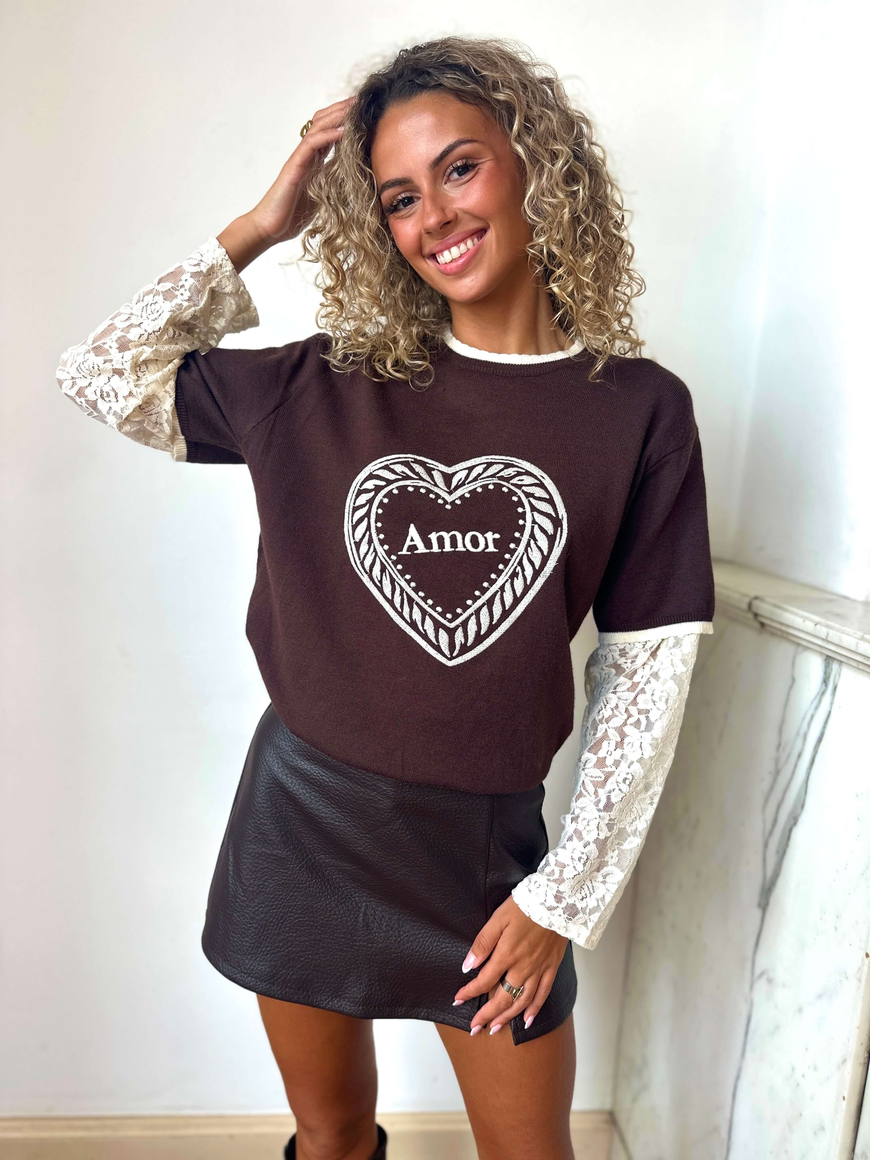 Pull chocolat - BELLA
