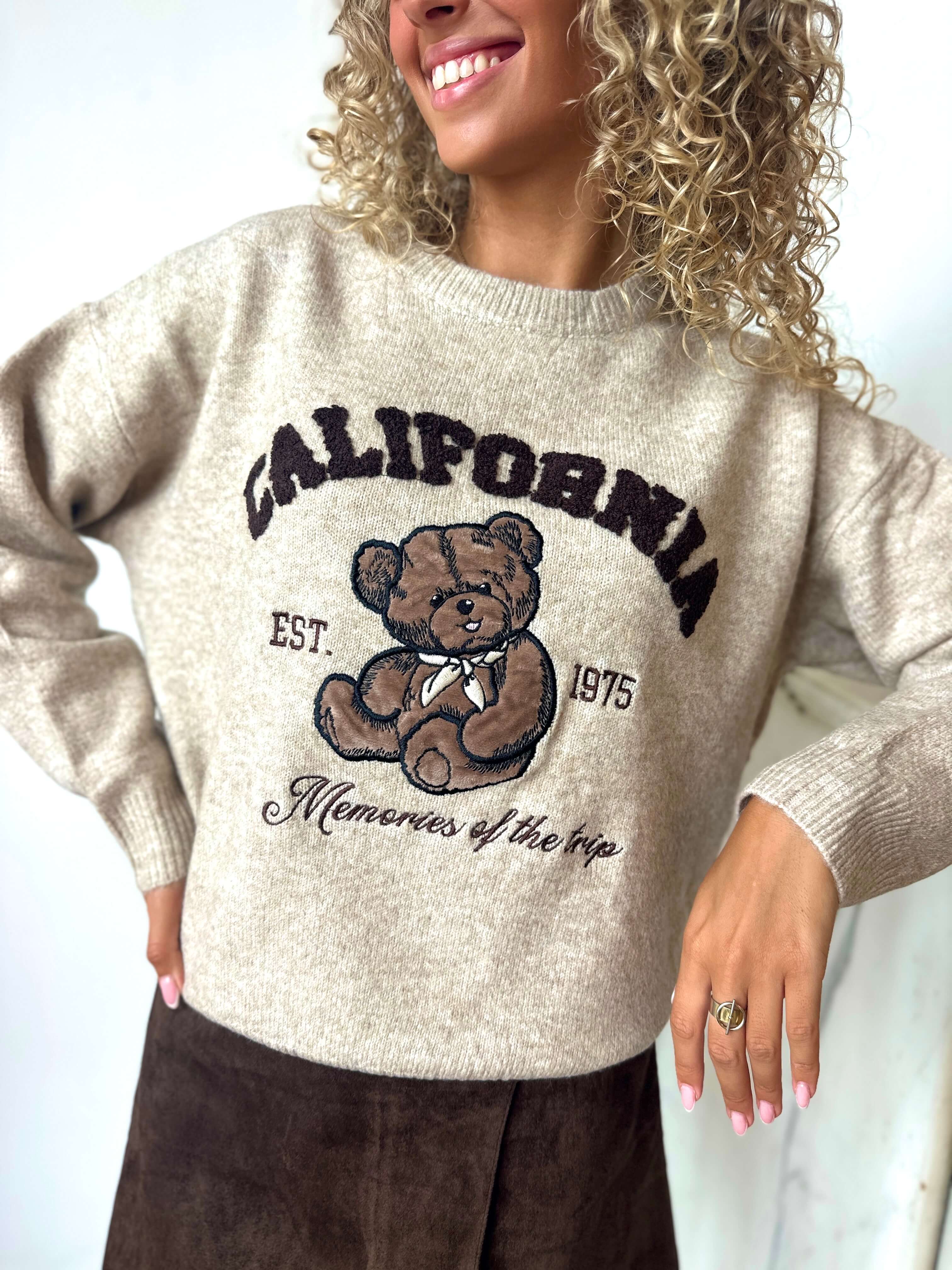 Pull taupe - CALIFORNIA
