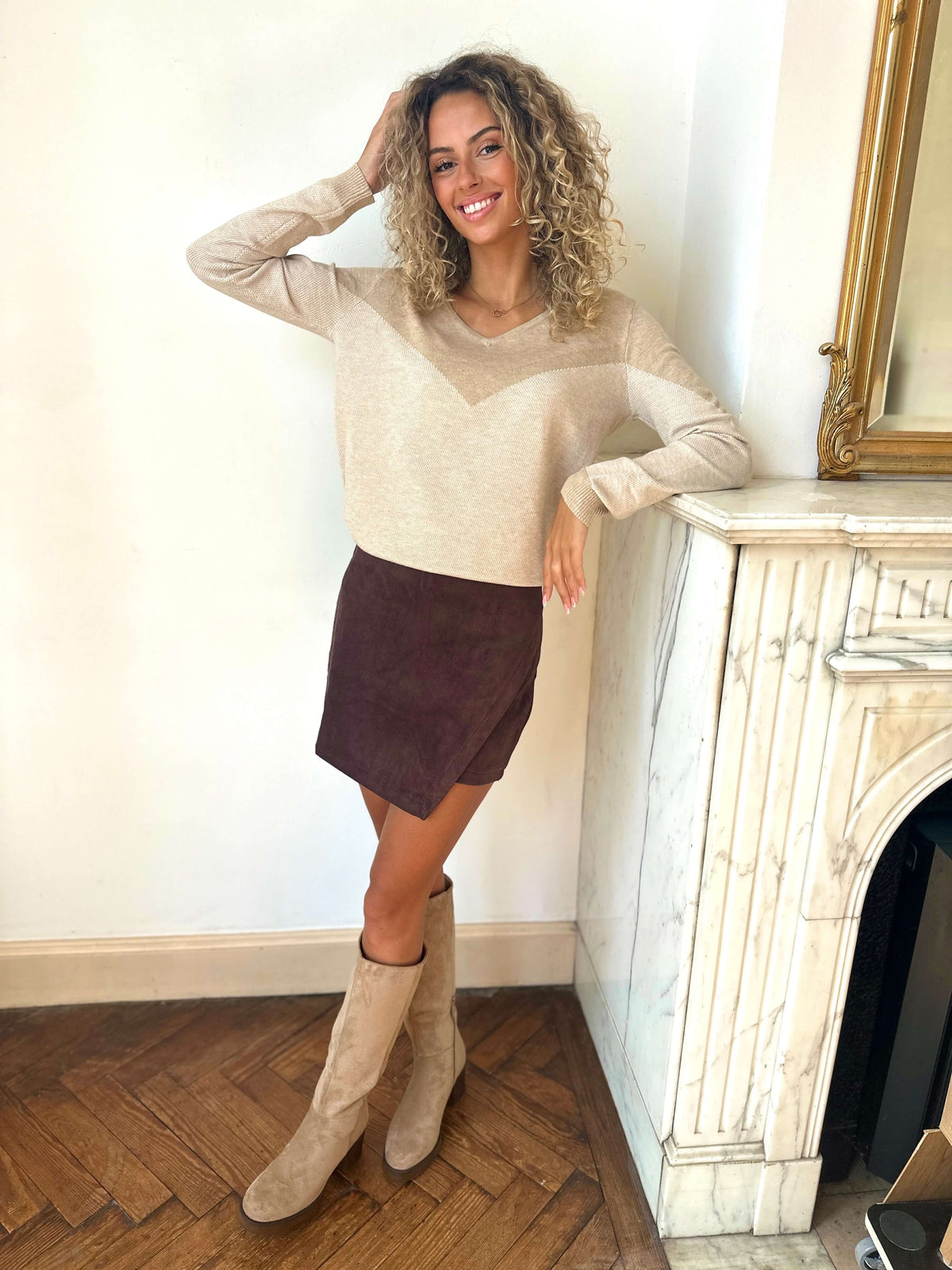 Pull beige - CLEA