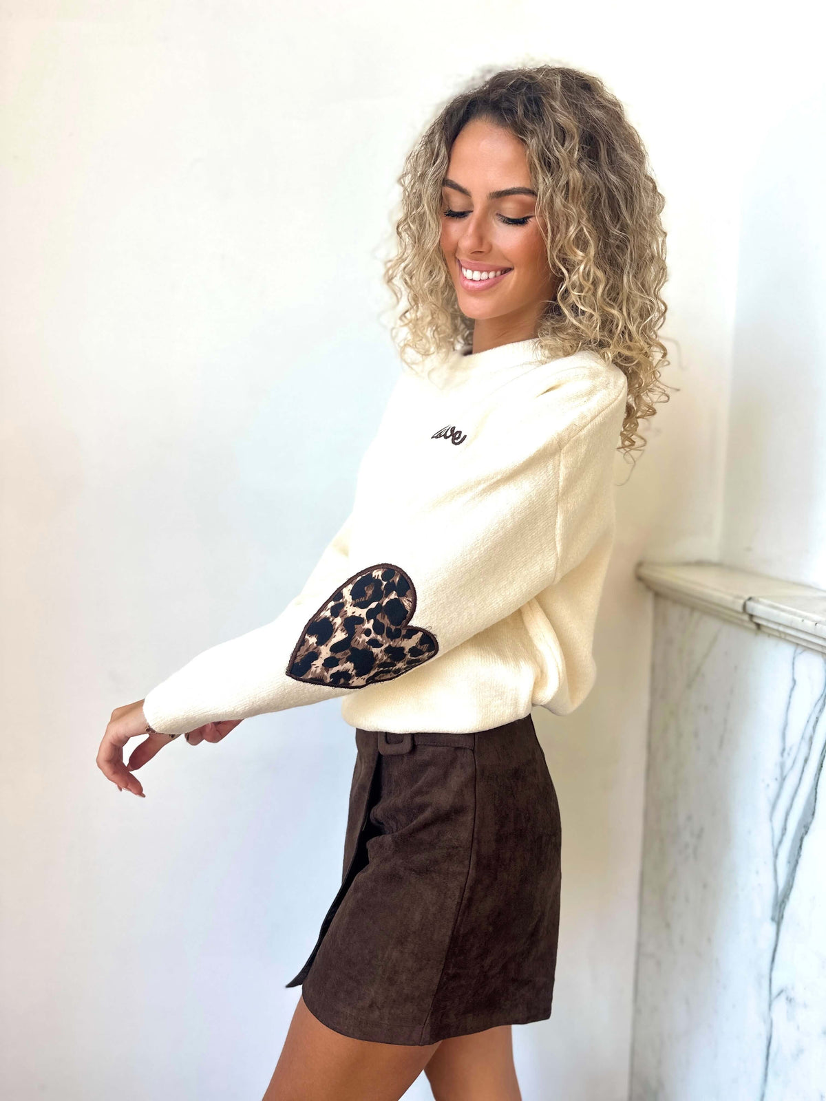 Pull blanc - AMORE