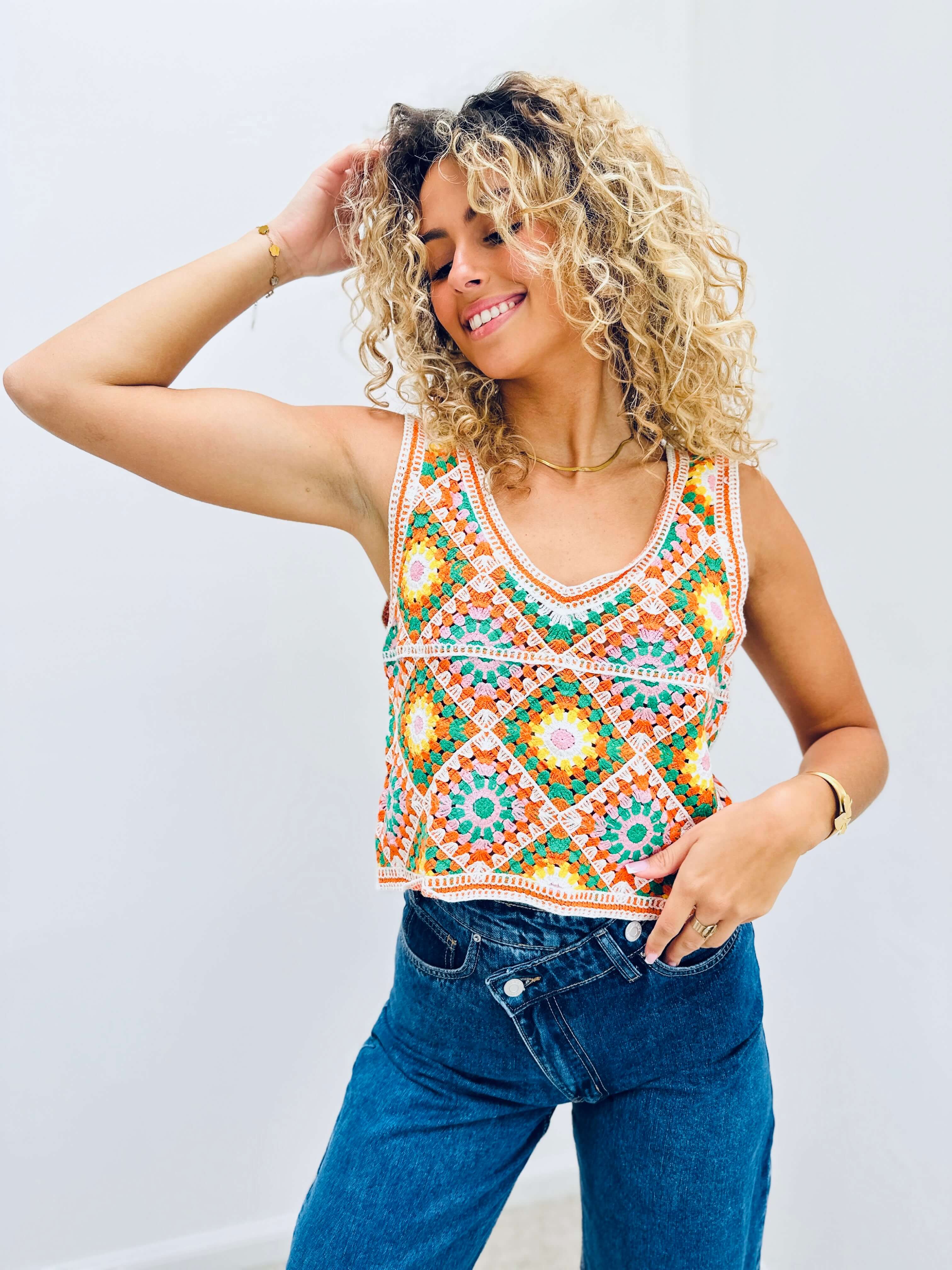 Top en crochet - EVA