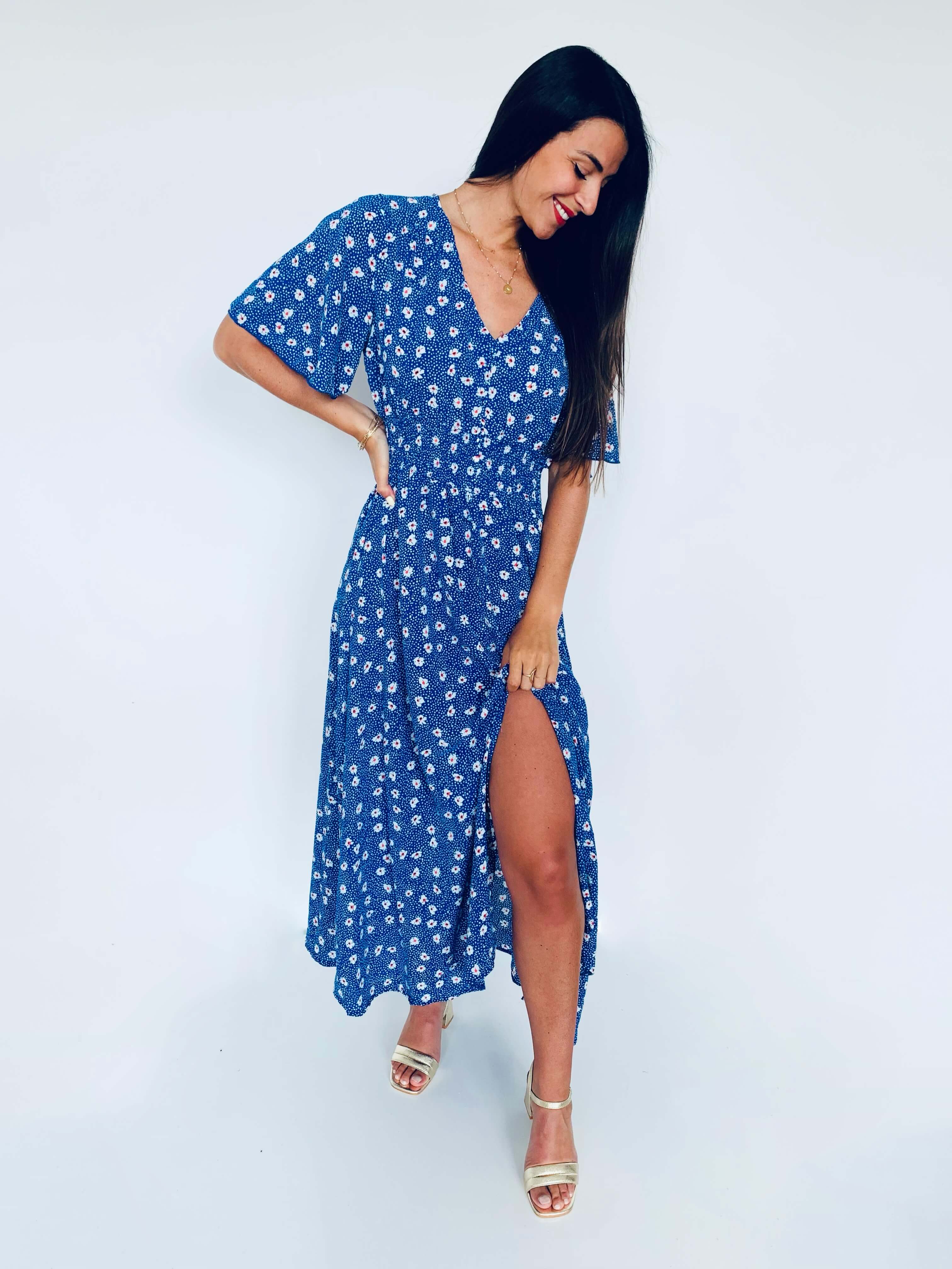 Robe longue - BLEU