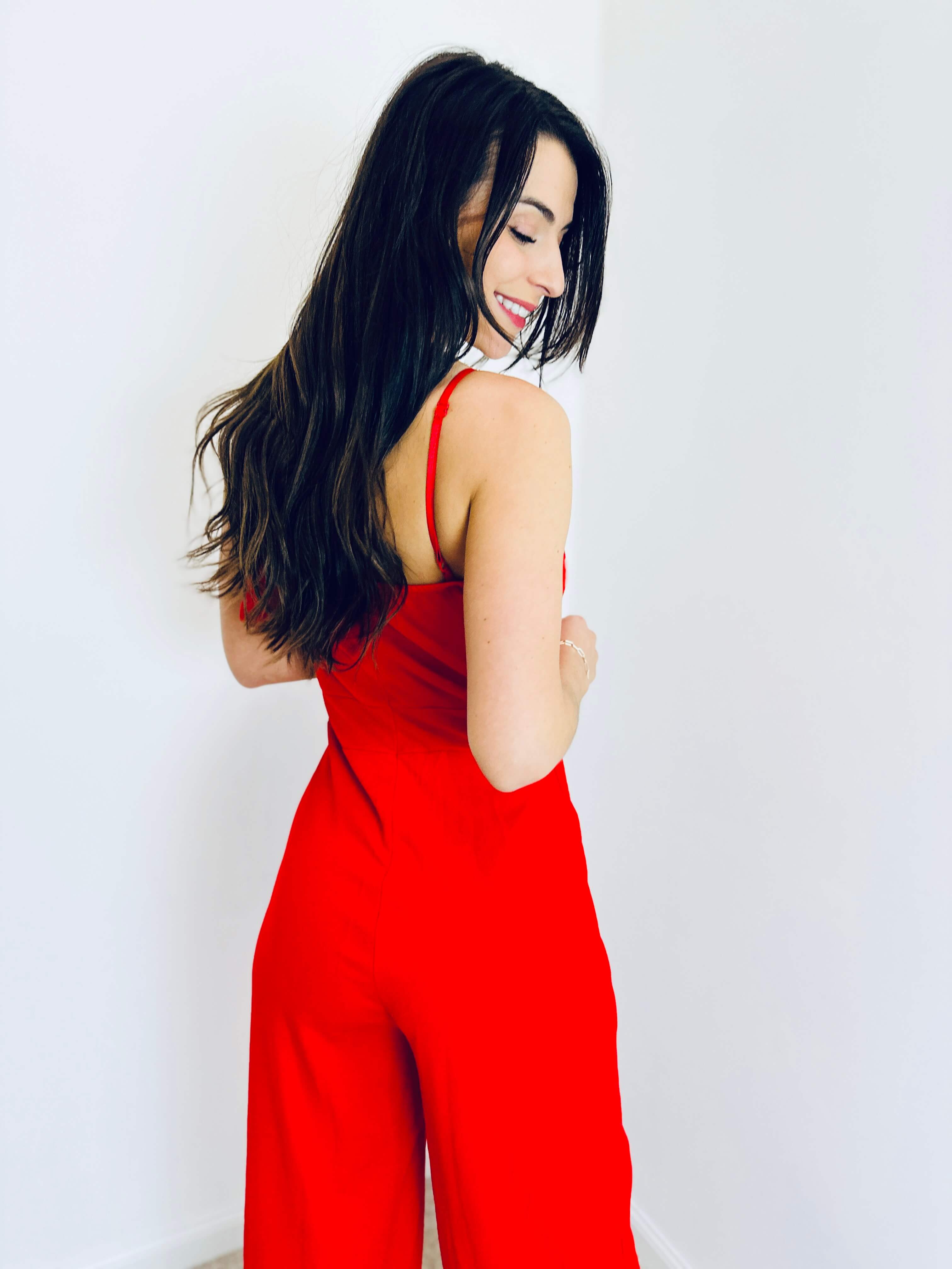 Combinaison rouge - AVA