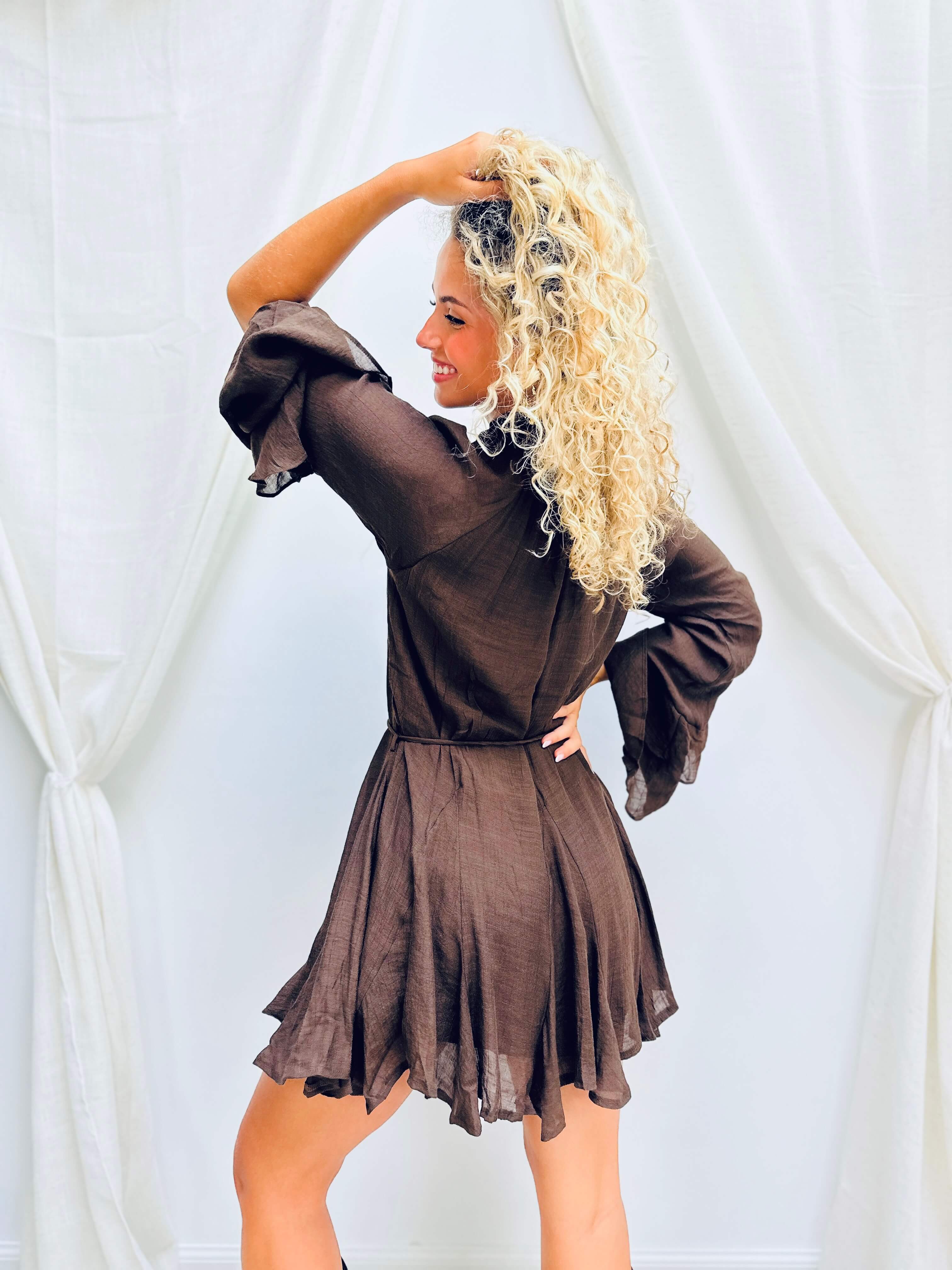 Robe chocolat - OCEANE